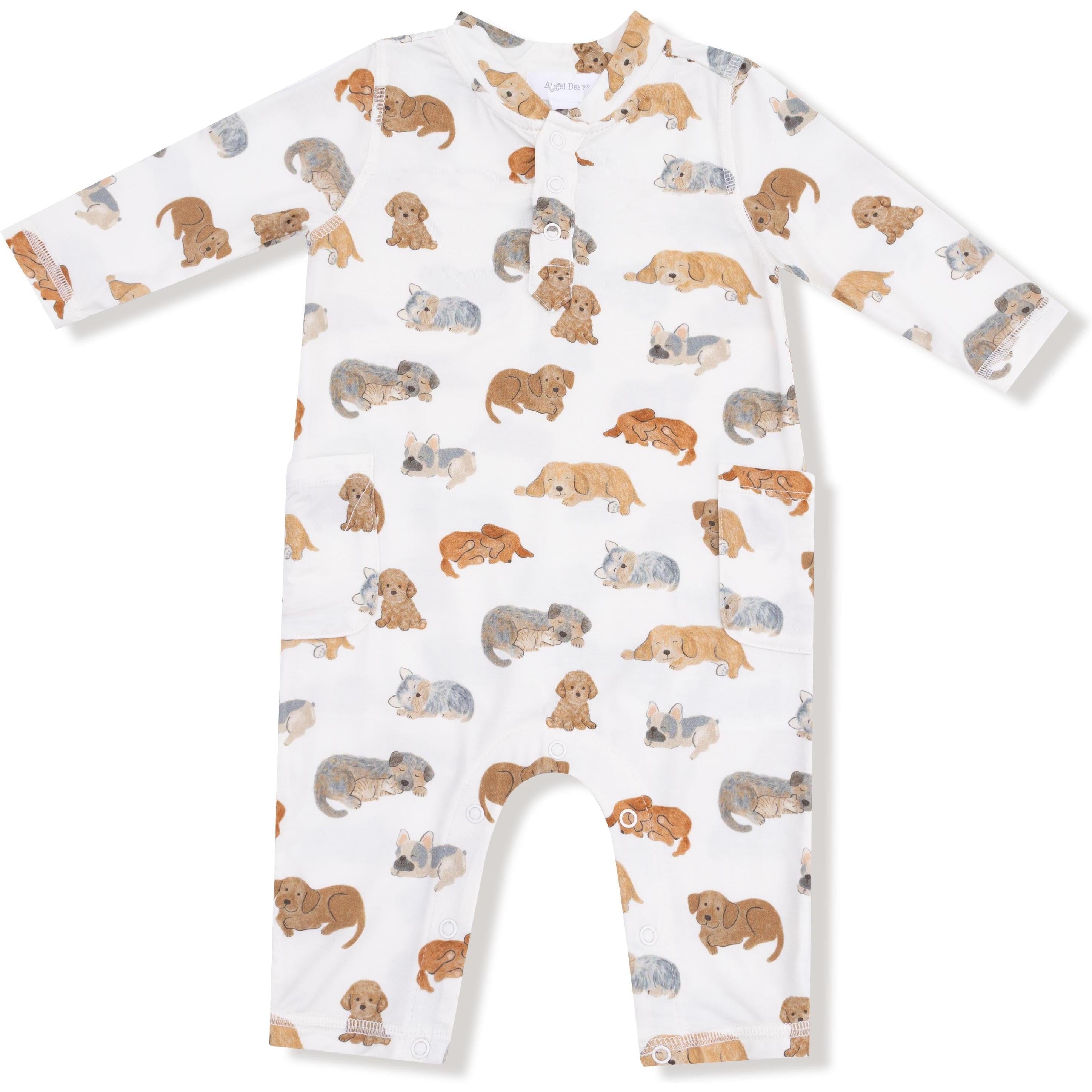 Angel Dear Napping Puppies Uni Romper