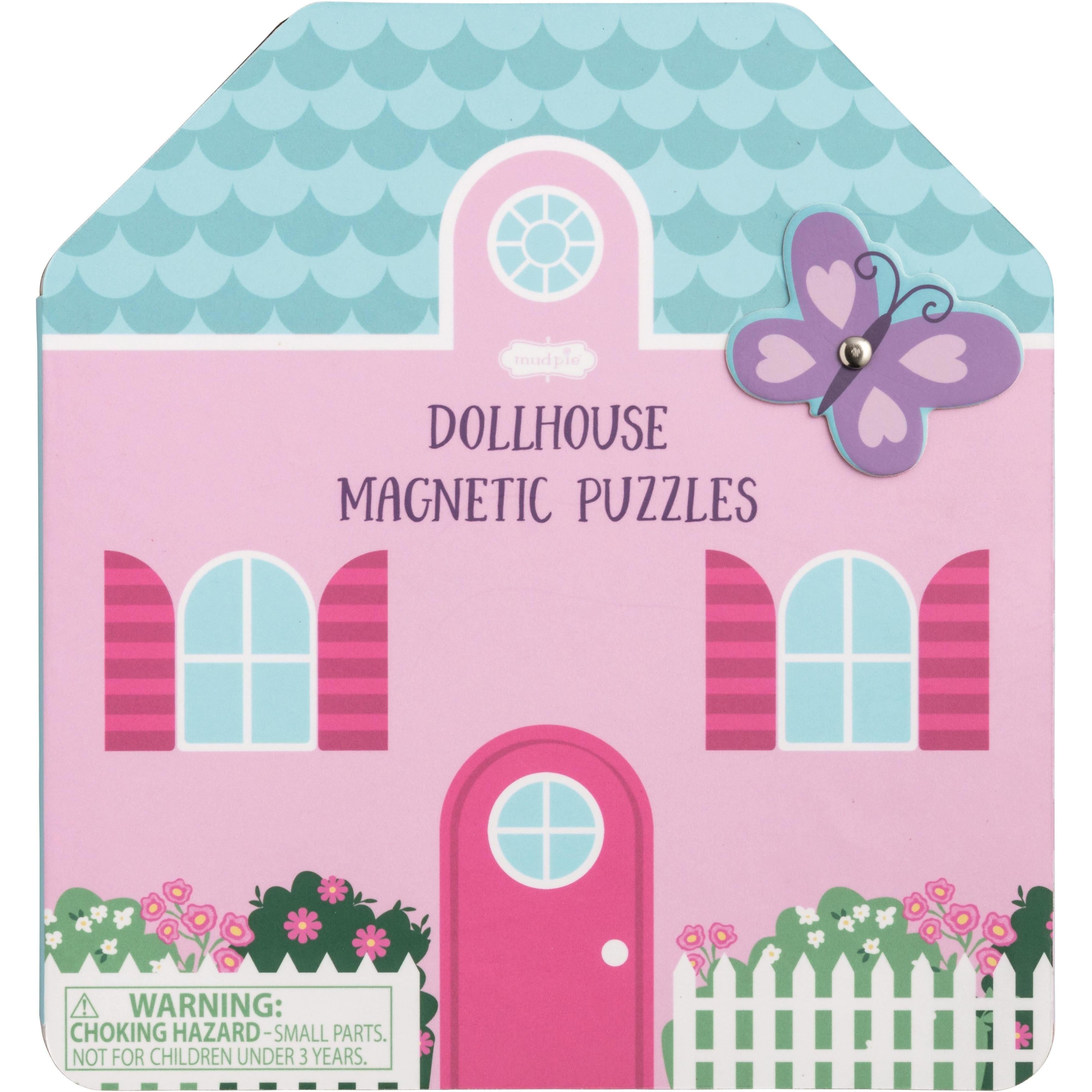 Mud Pie Dollhouse Magnetic Puzzle Book