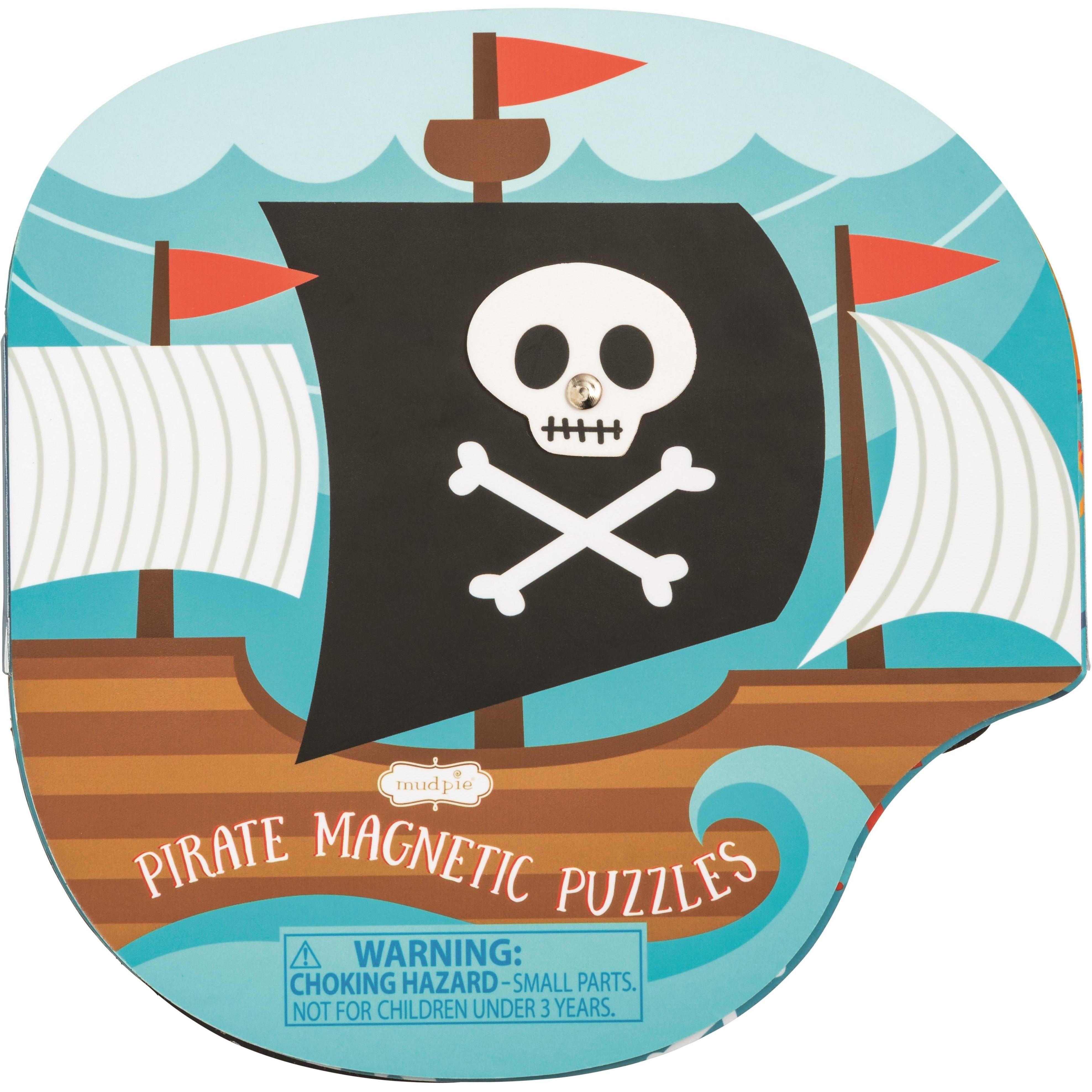 Mud Pie Pirate Magnetic Puzzle Book
