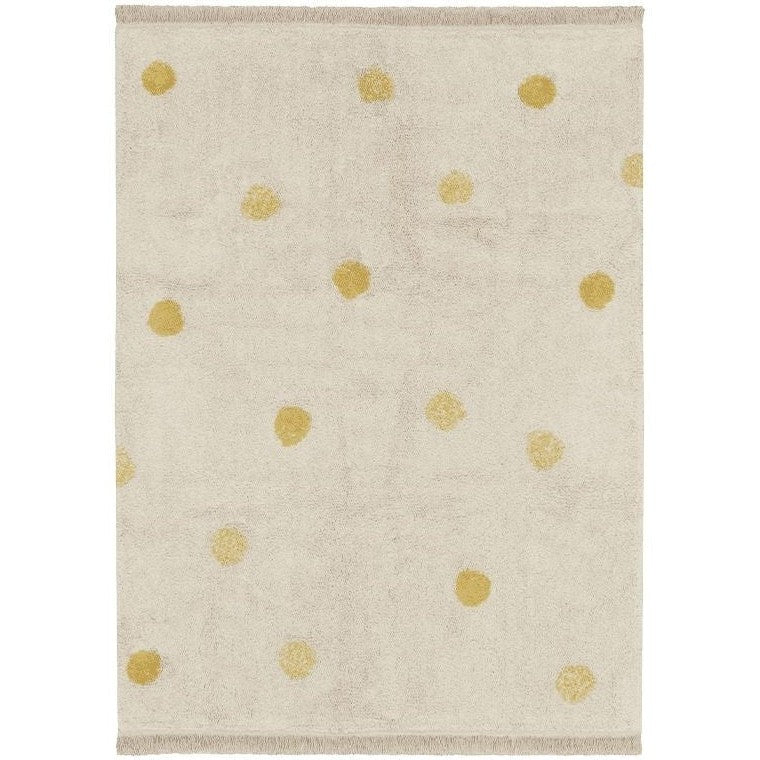 Lorena Canals Washable Rug Hippy Dots Natural - Honey