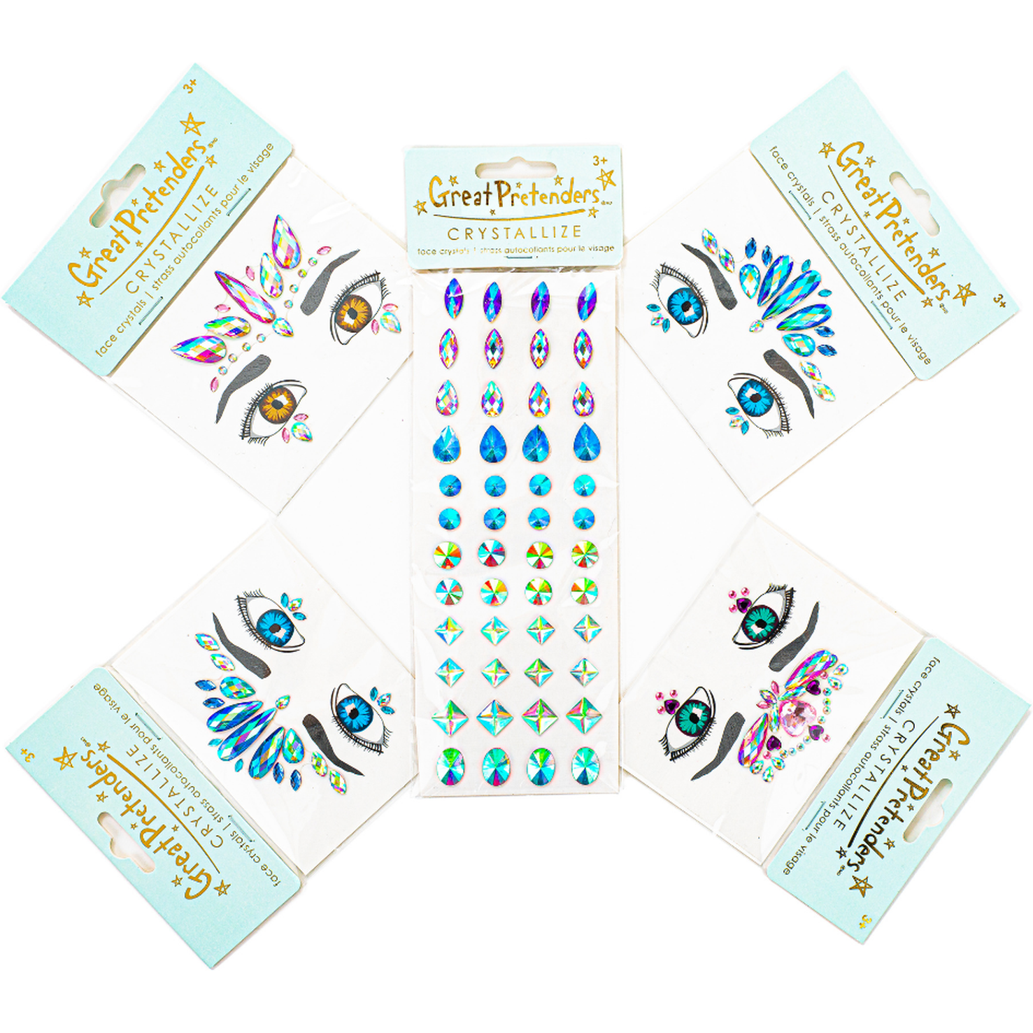 Great Pretenders Multi Pack Face Crystals