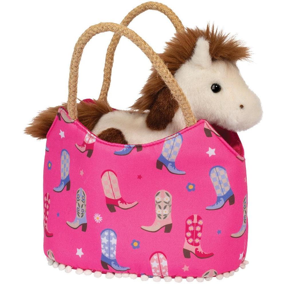 Douglas Cowgirl Boots Sassy Sak with Horse