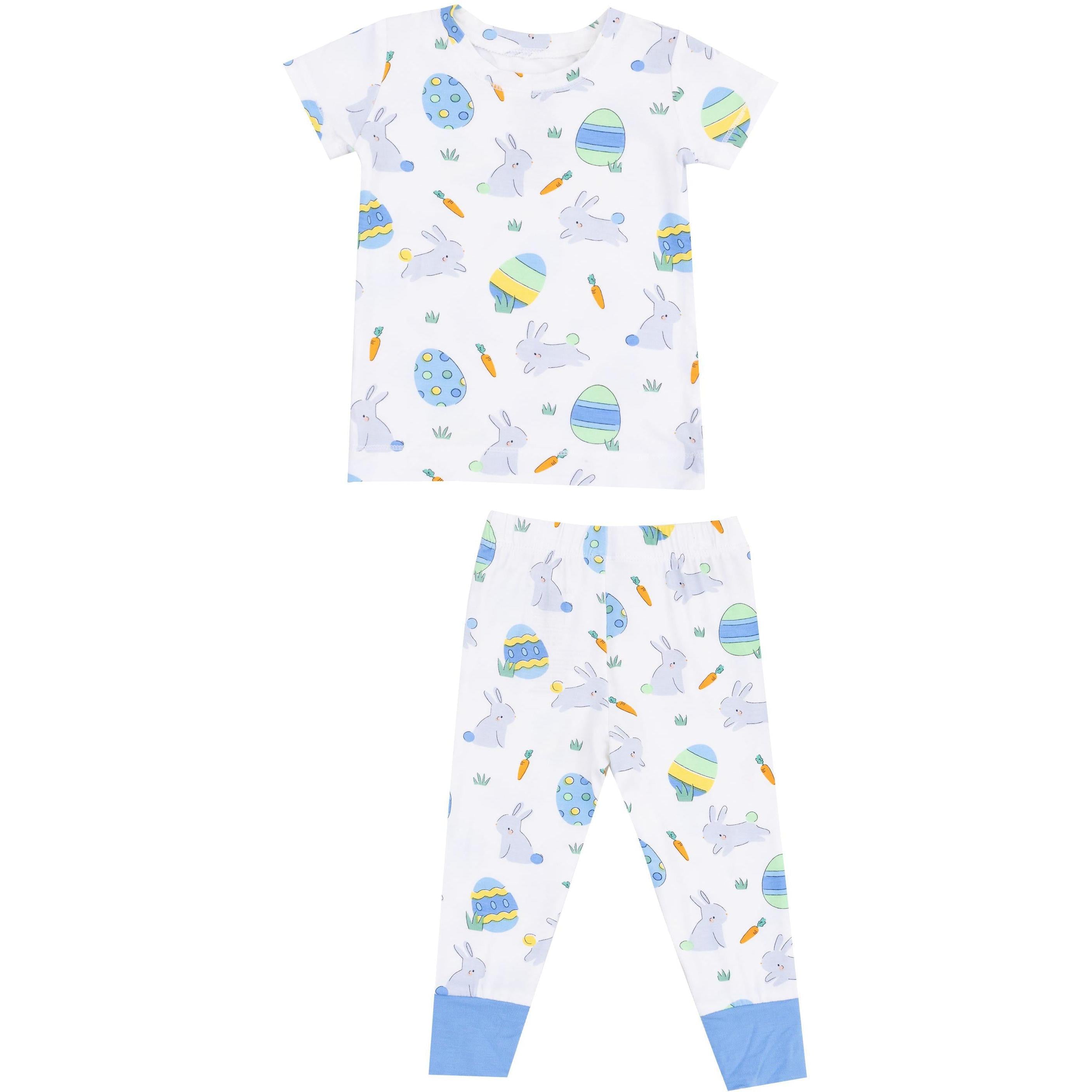 Angel Dear Easter Bunnies Short Sleeve Loungewear Set