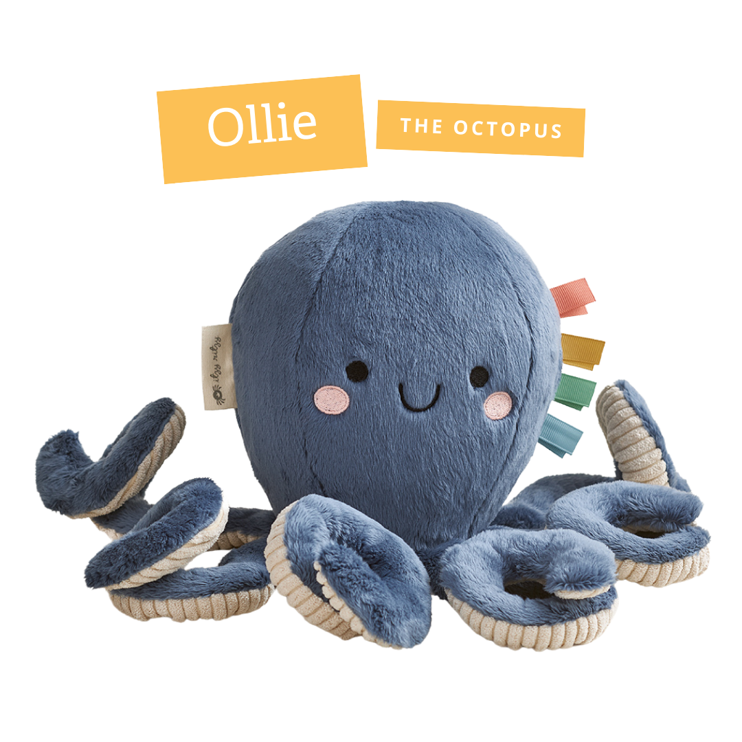 Itzy Ritzy Sweetie Snuggles Plush | Ollie the Octopus