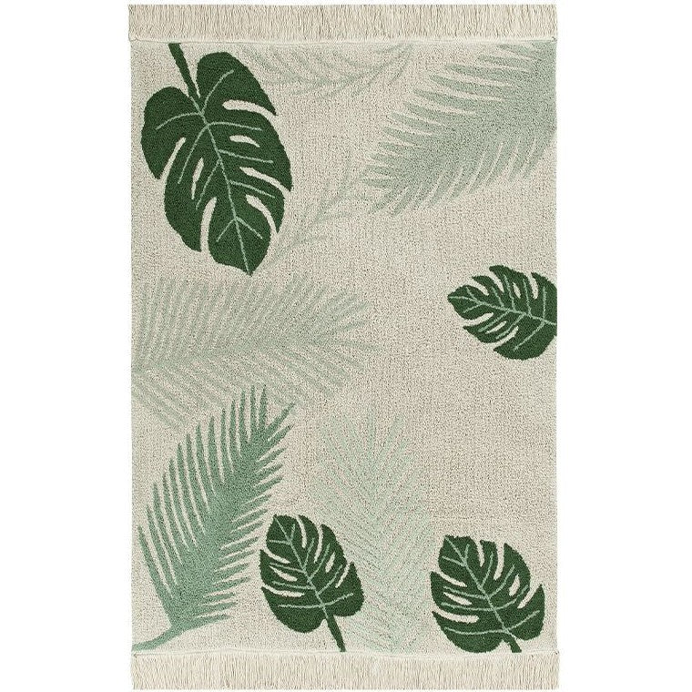 Lorena Canals Washable Rug Tropical Green