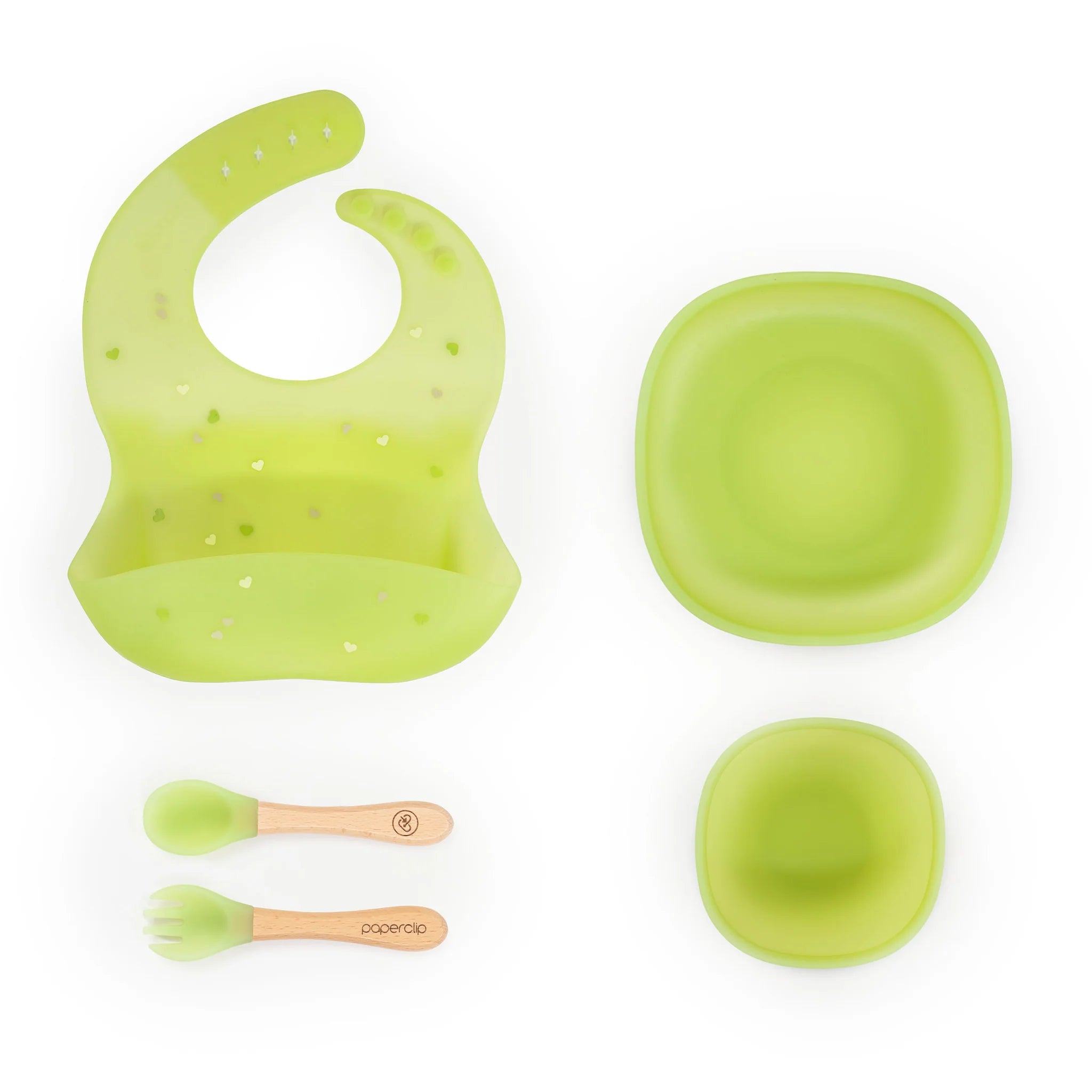Paperclip The Foodie Kit: Color Changing Feeding Set