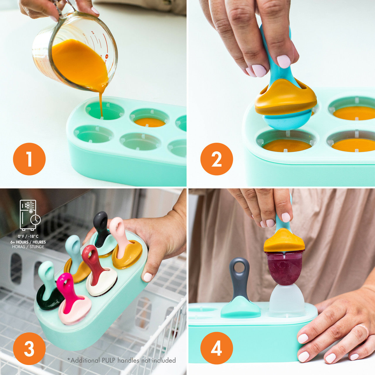 Boon Pulp Popsicle & Freezer Tray