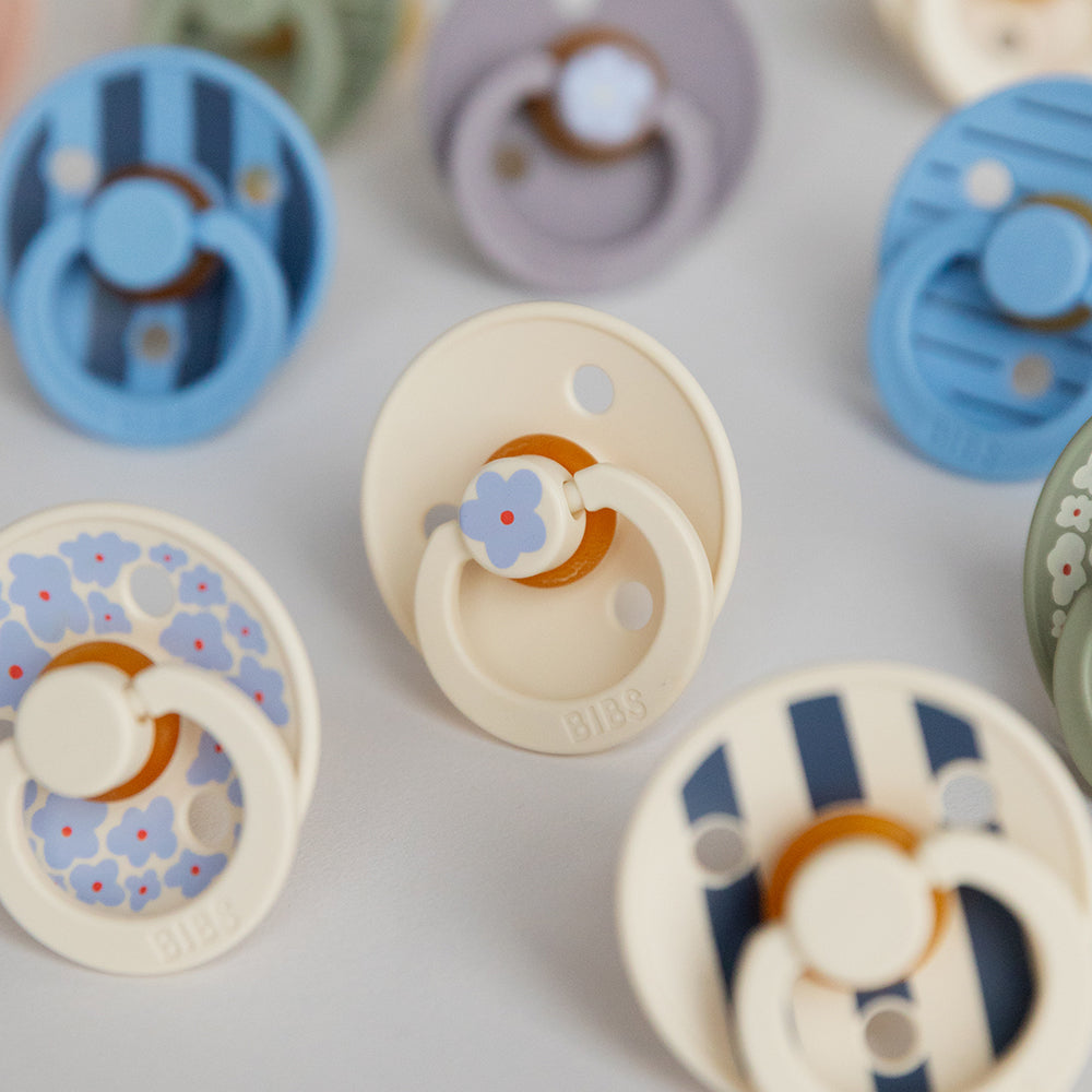 BIBS STUDIO Colour 2 Pack Jasmine | Fossil Grey Mix