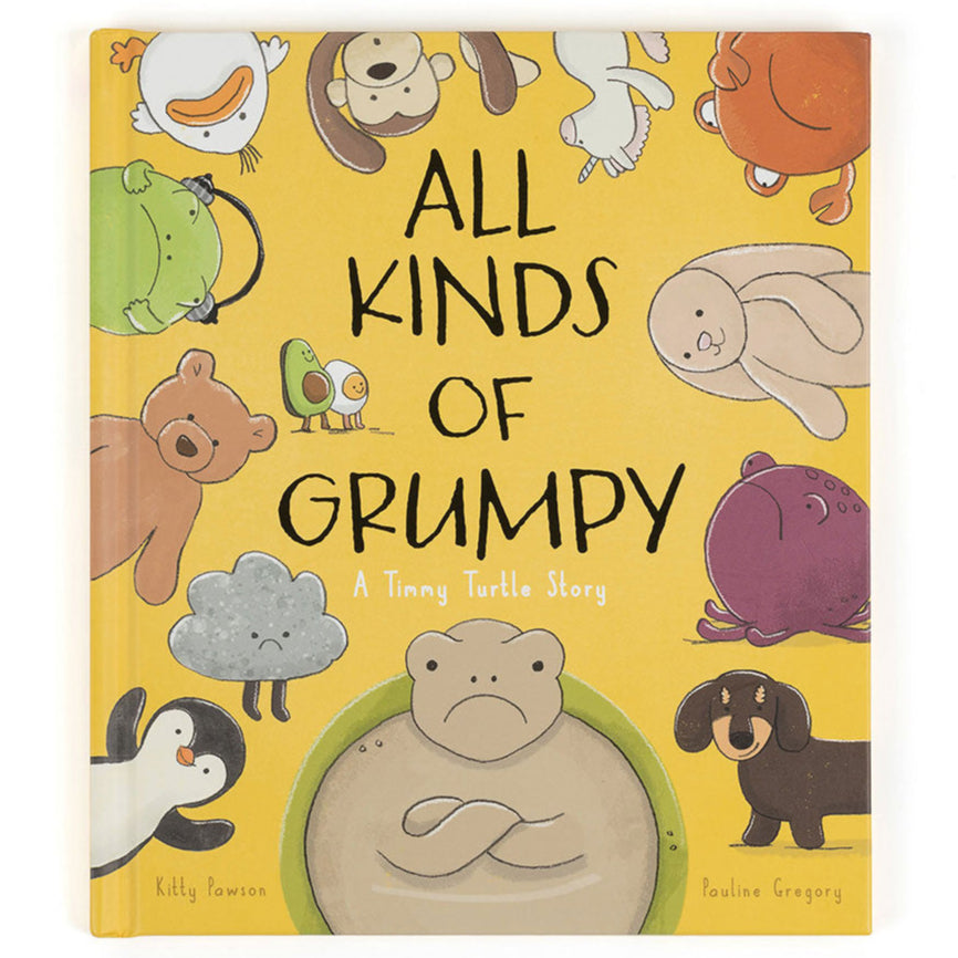 Jellycat All Kinds of Grumpy Book