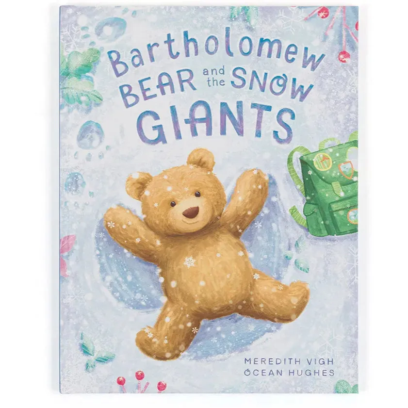 Jellycat Bartholomew Bear and the Snow Giants Book