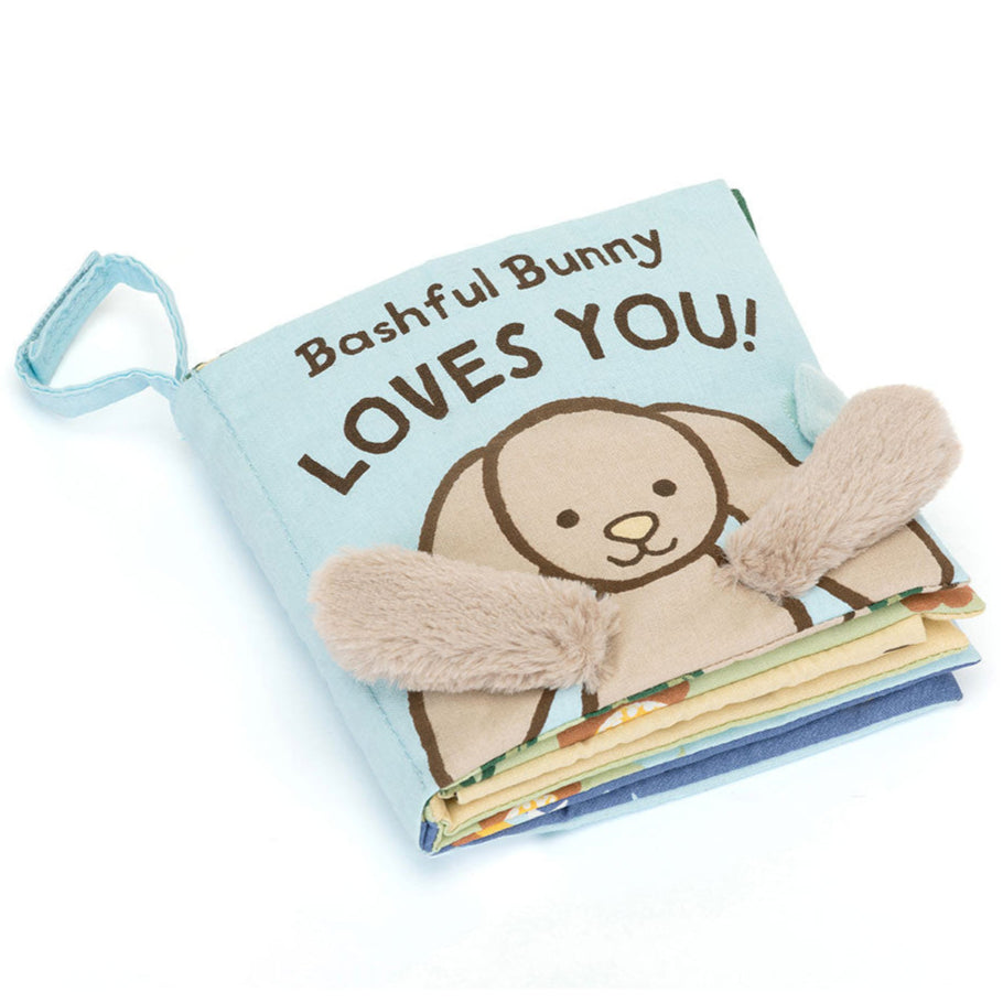 Jellycat Bashful Bunny Loves You Book