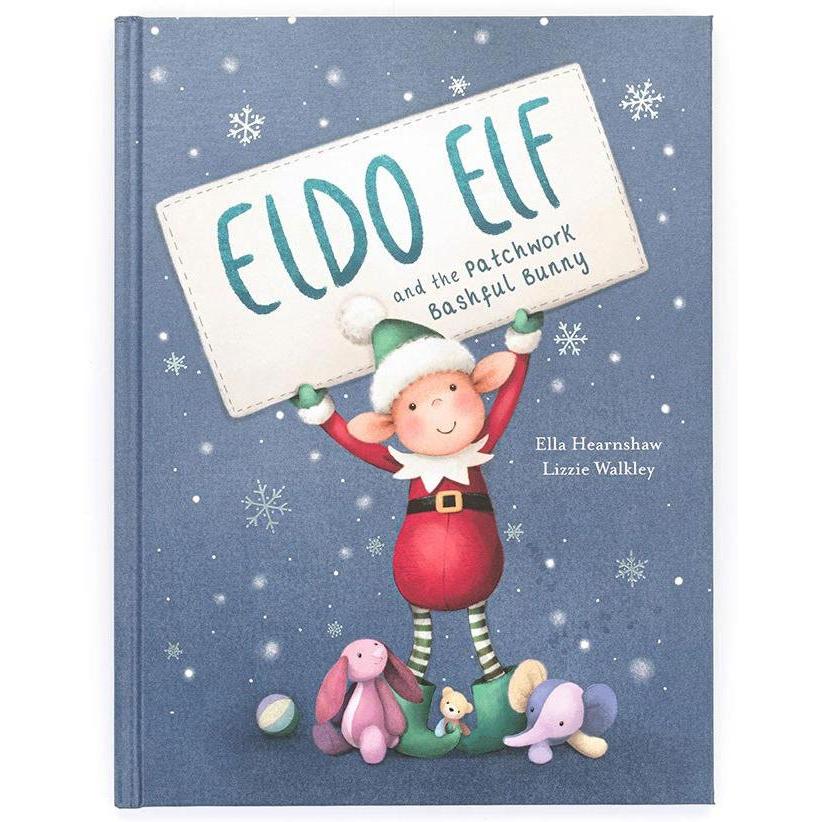 Jellycat Eldo Elf and the Patchwork Bashful Bunny Book
