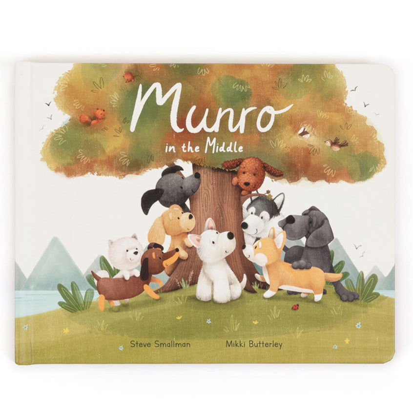 Jellycat Munro in the Middle Book