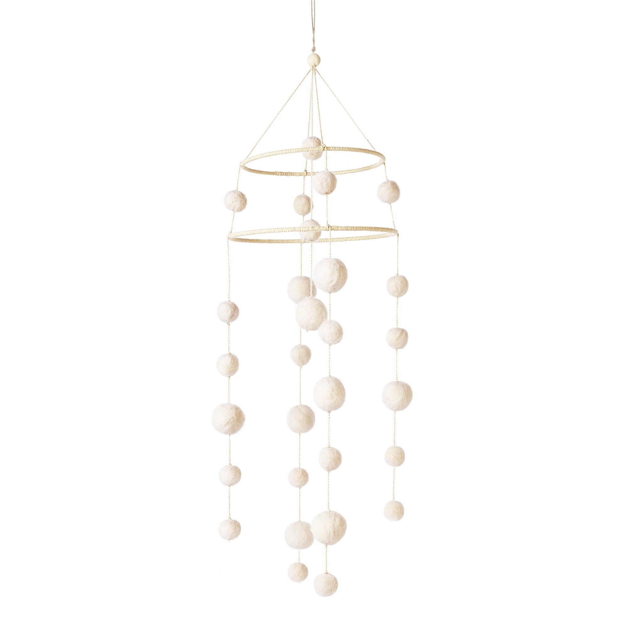 Pehr Two-Tiered Mobile | Dream-A-Little Dream Cream