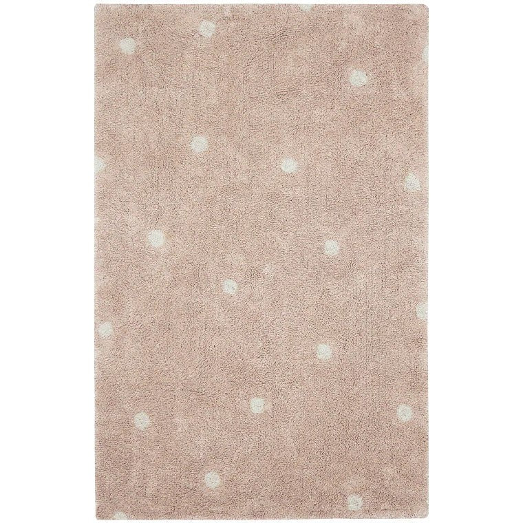 Lorena Canals Washable Rug Mini Dot Rose