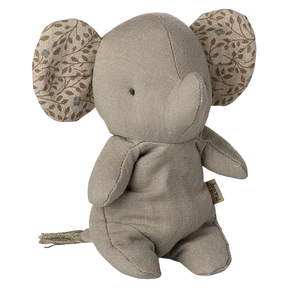 Maileg Elephant, Mini - Iron grey