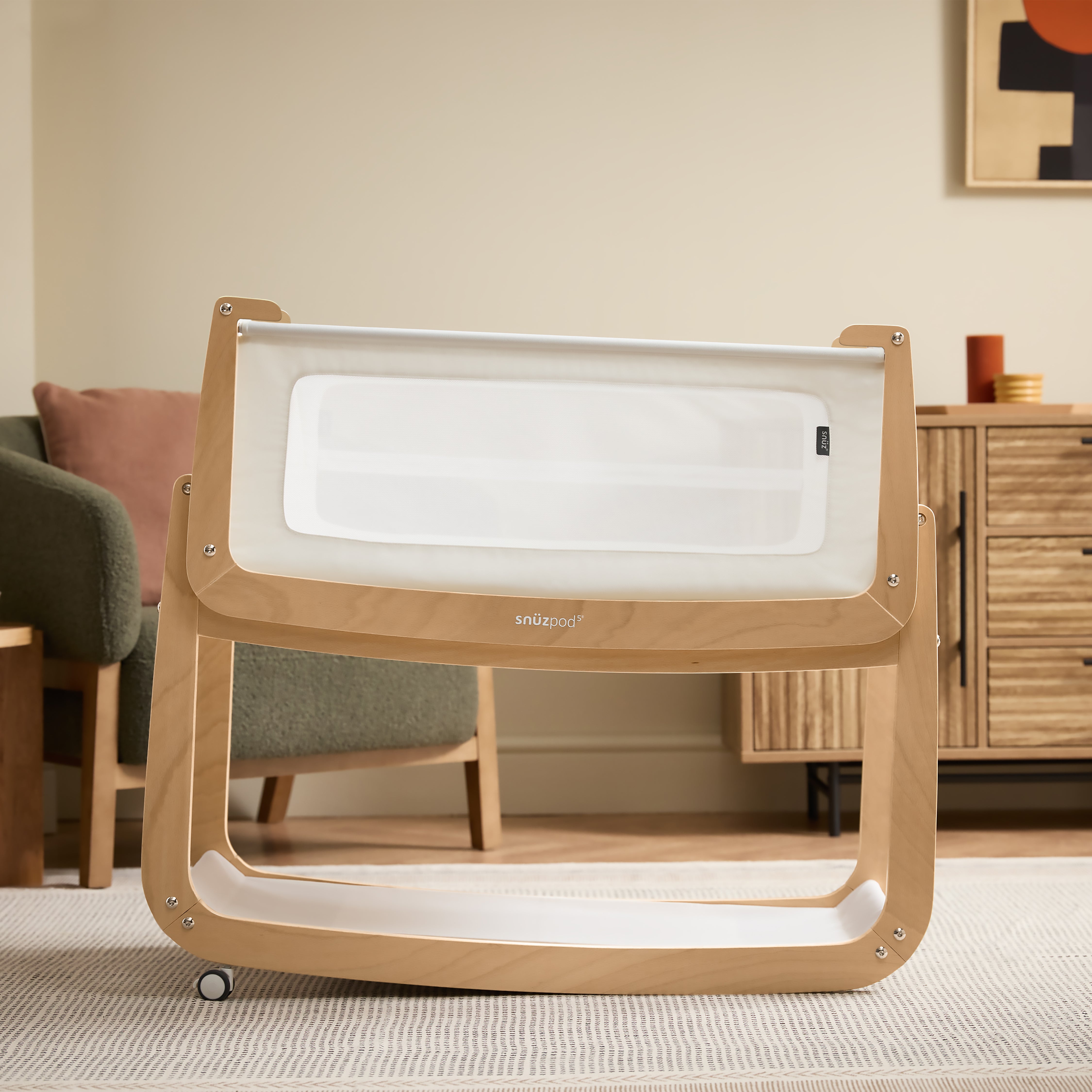SnuzPod5 Bedside Bassinet