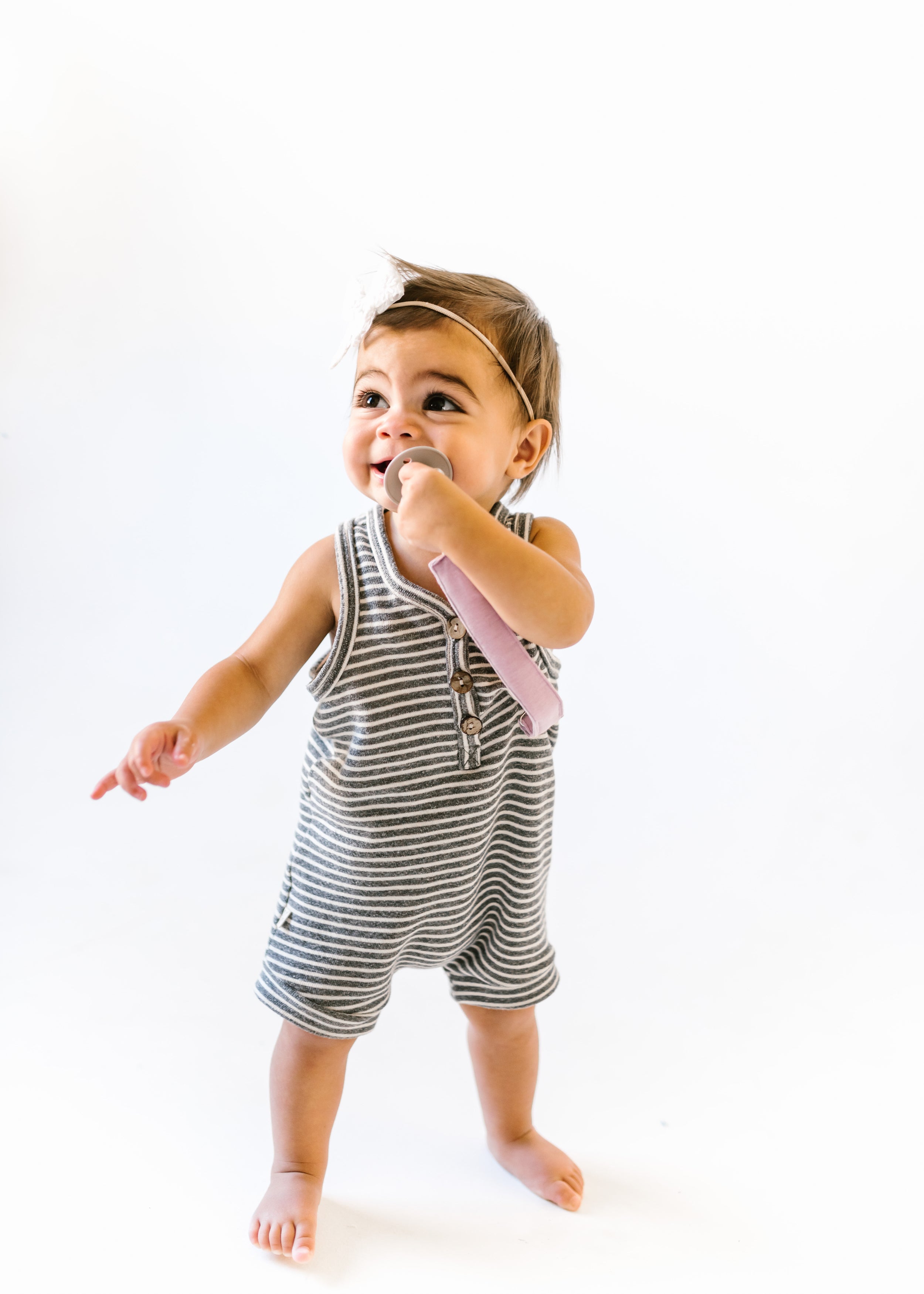 Copper Pearl Binky Clips | Bloom