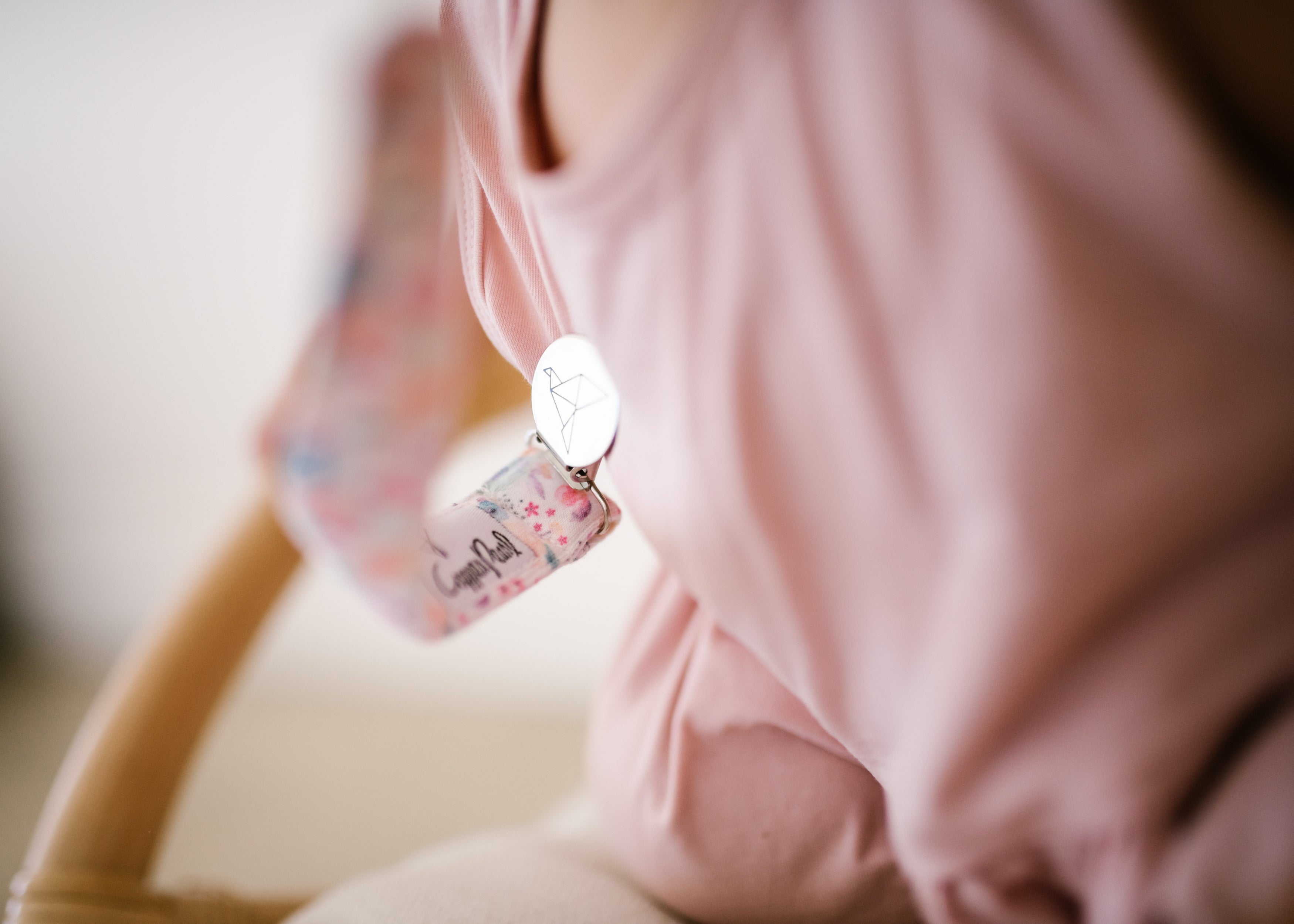 Copper Pearl Binky Clips | Bloom