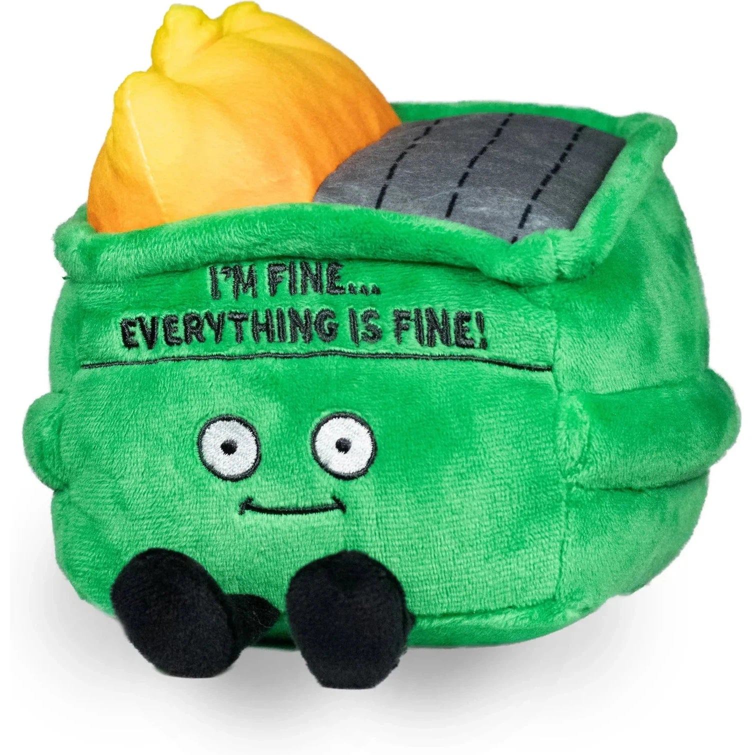 Punchkins Dumpster Fire Plushie Meme