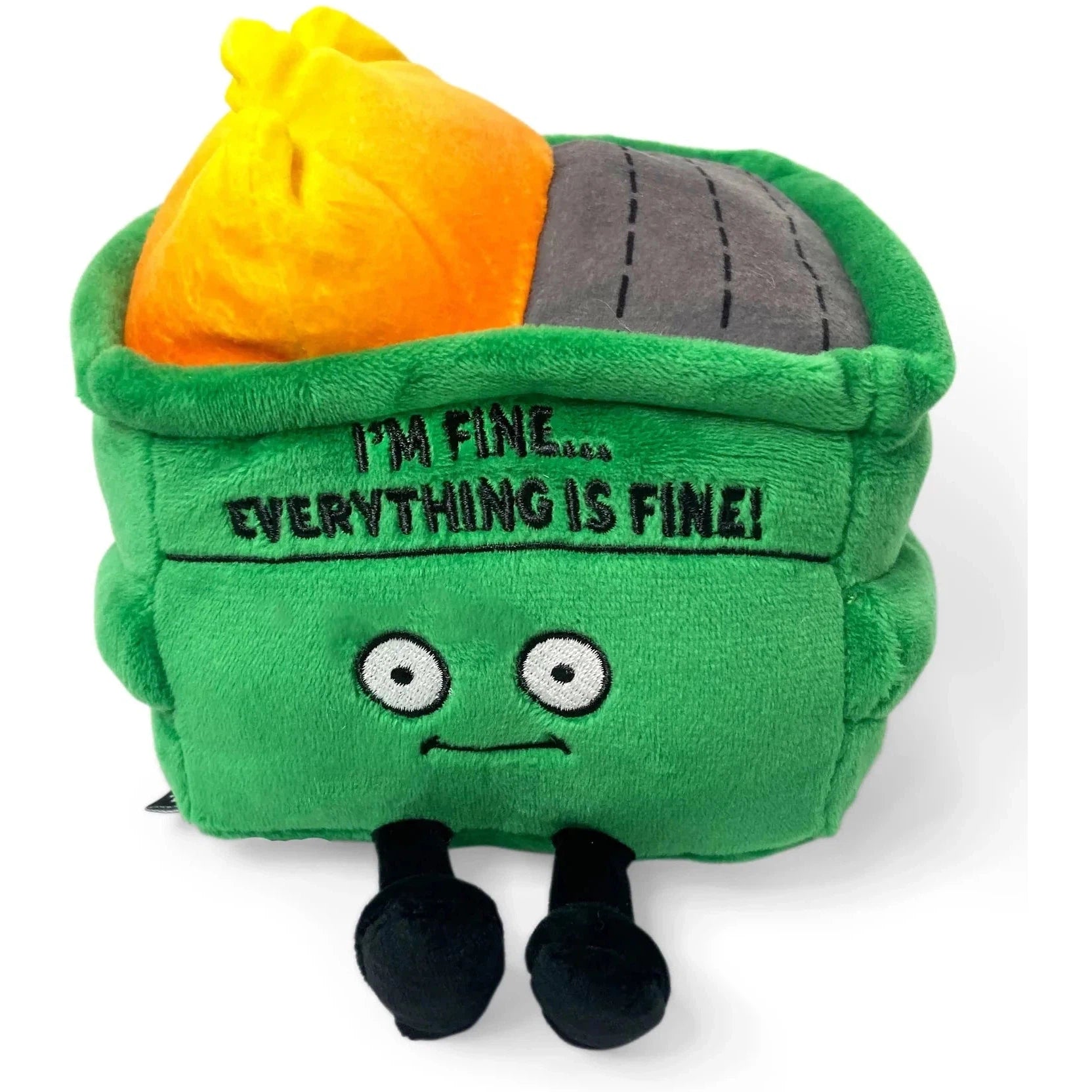 Punchkins Dumpster Fire Plushie Meme