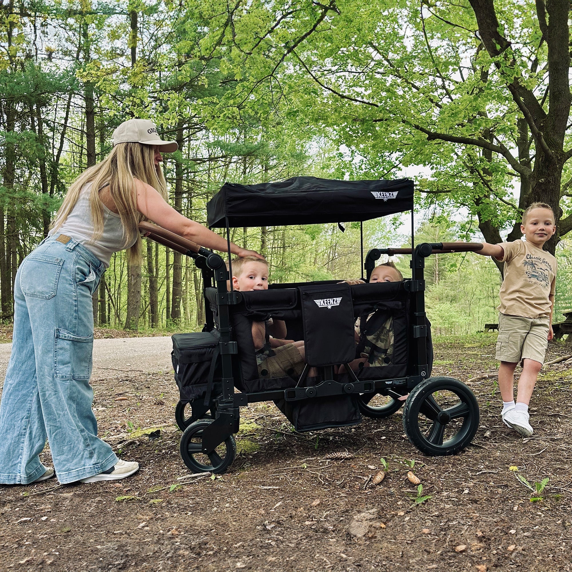 Keenz DUO The Dynamic 4 Passenger Stroller Wagon