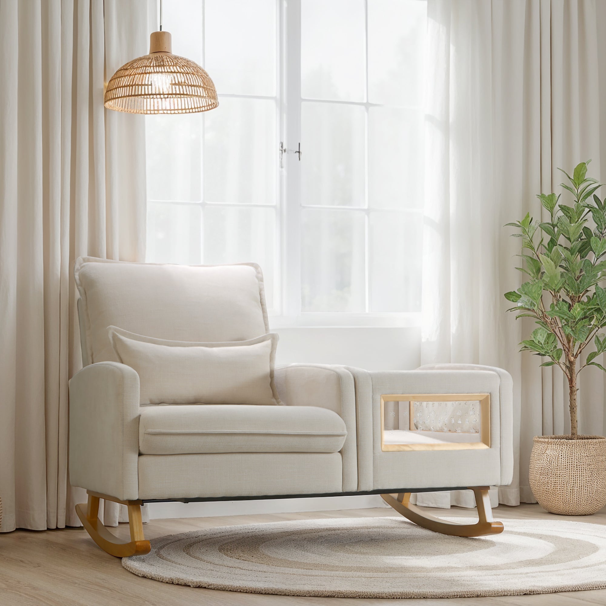 Appleseed Dakota Rocker Bassinet