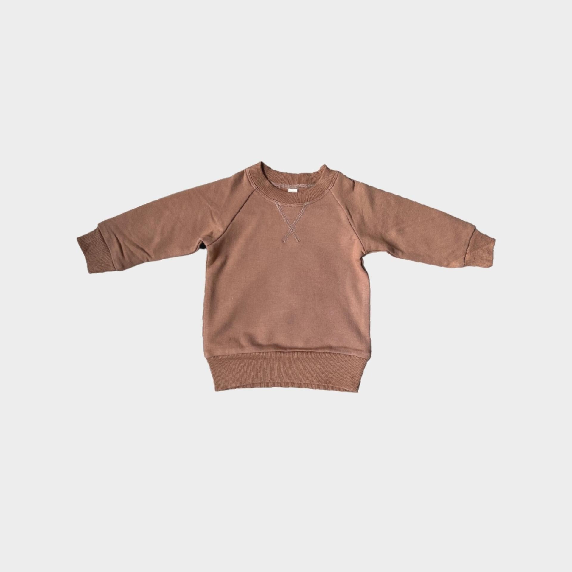 Babysprouts Caramel Fleece Sweatshirt