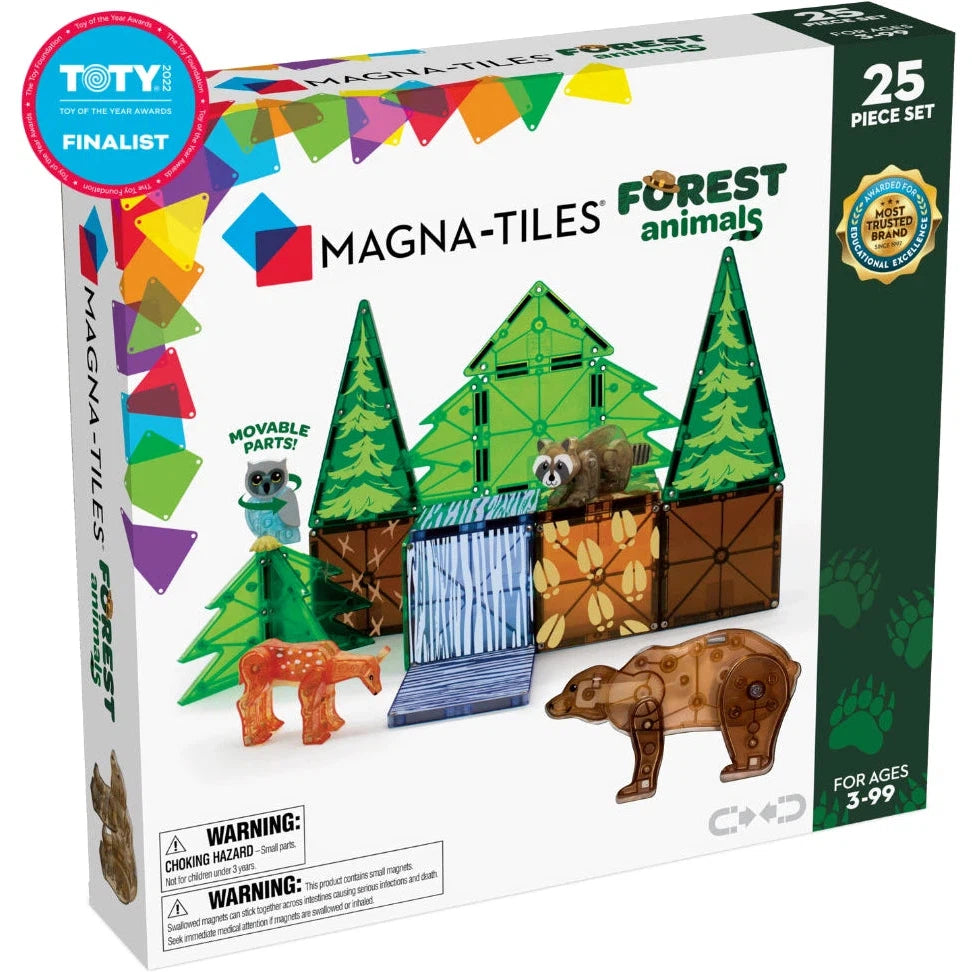 Magna-Tiles Forest Animals 25-Piece Set