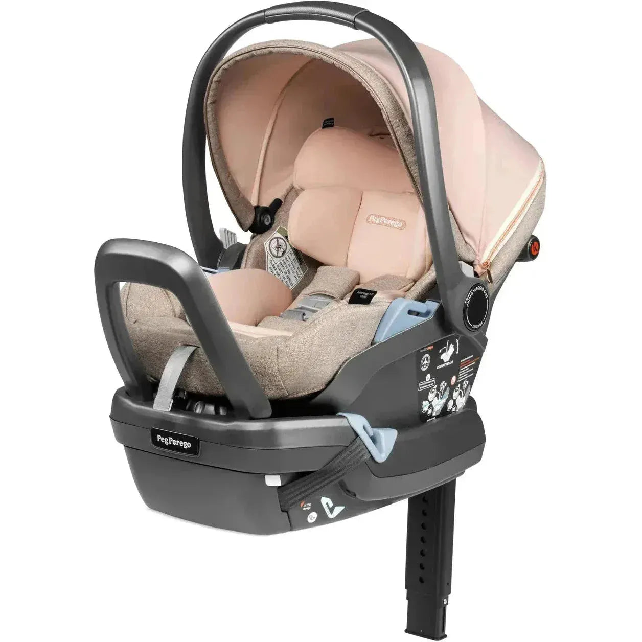 Peg Perego Primo Viaggio Lounge Infant Car Seat + Load Leg Base