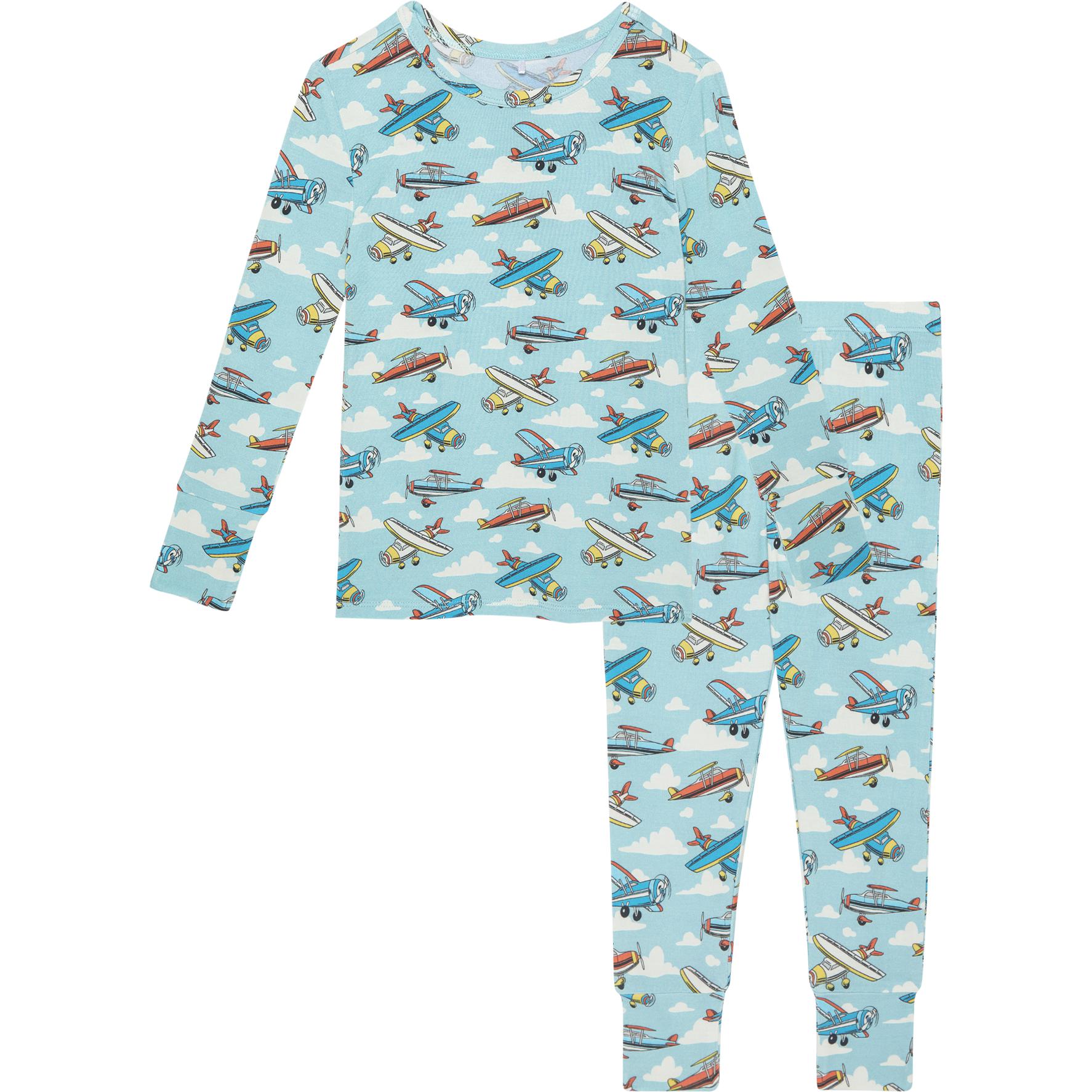 Posh Peanut Posh Planes Classic Pajama Set