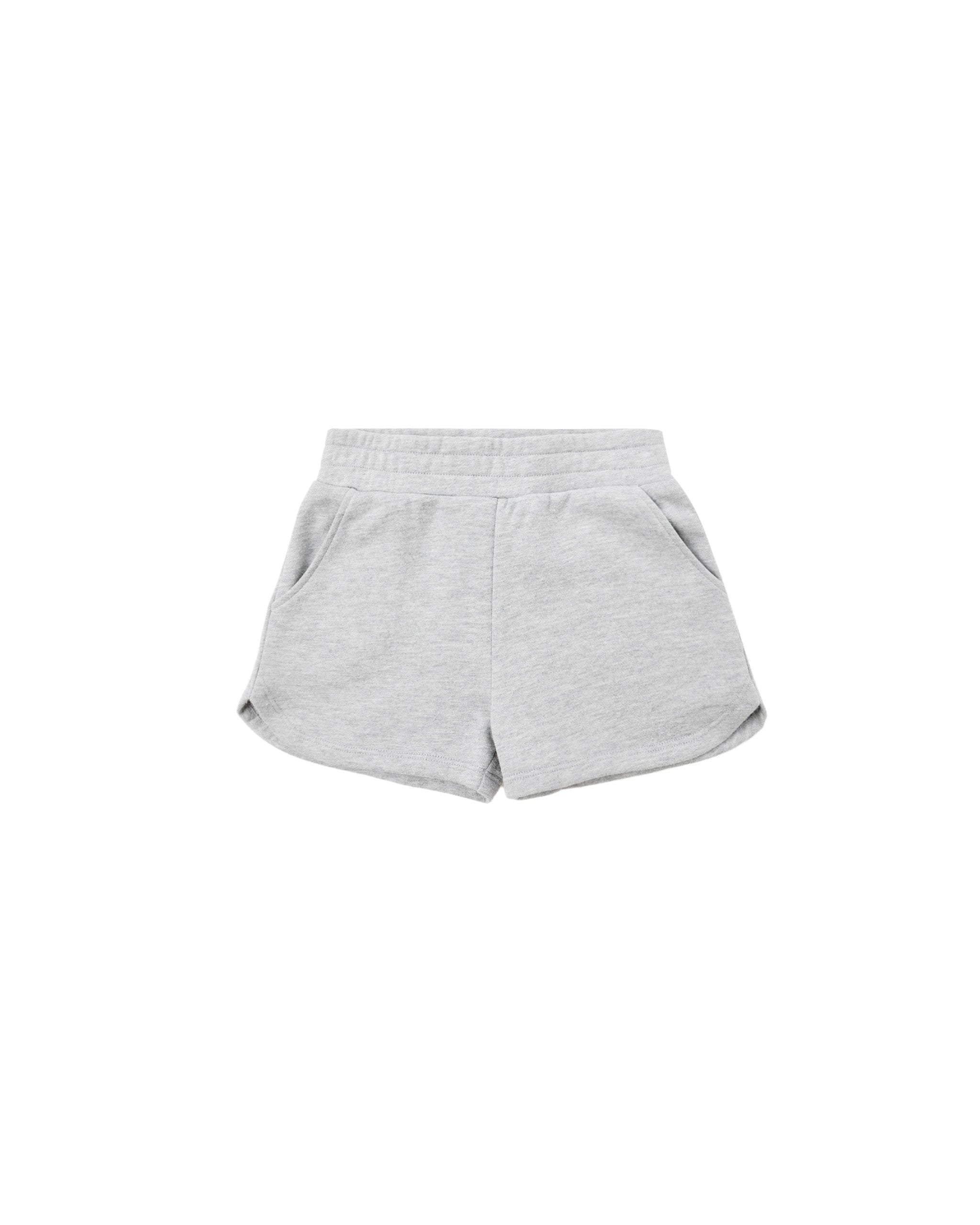 Soren Sweat Short || Heathered Ash