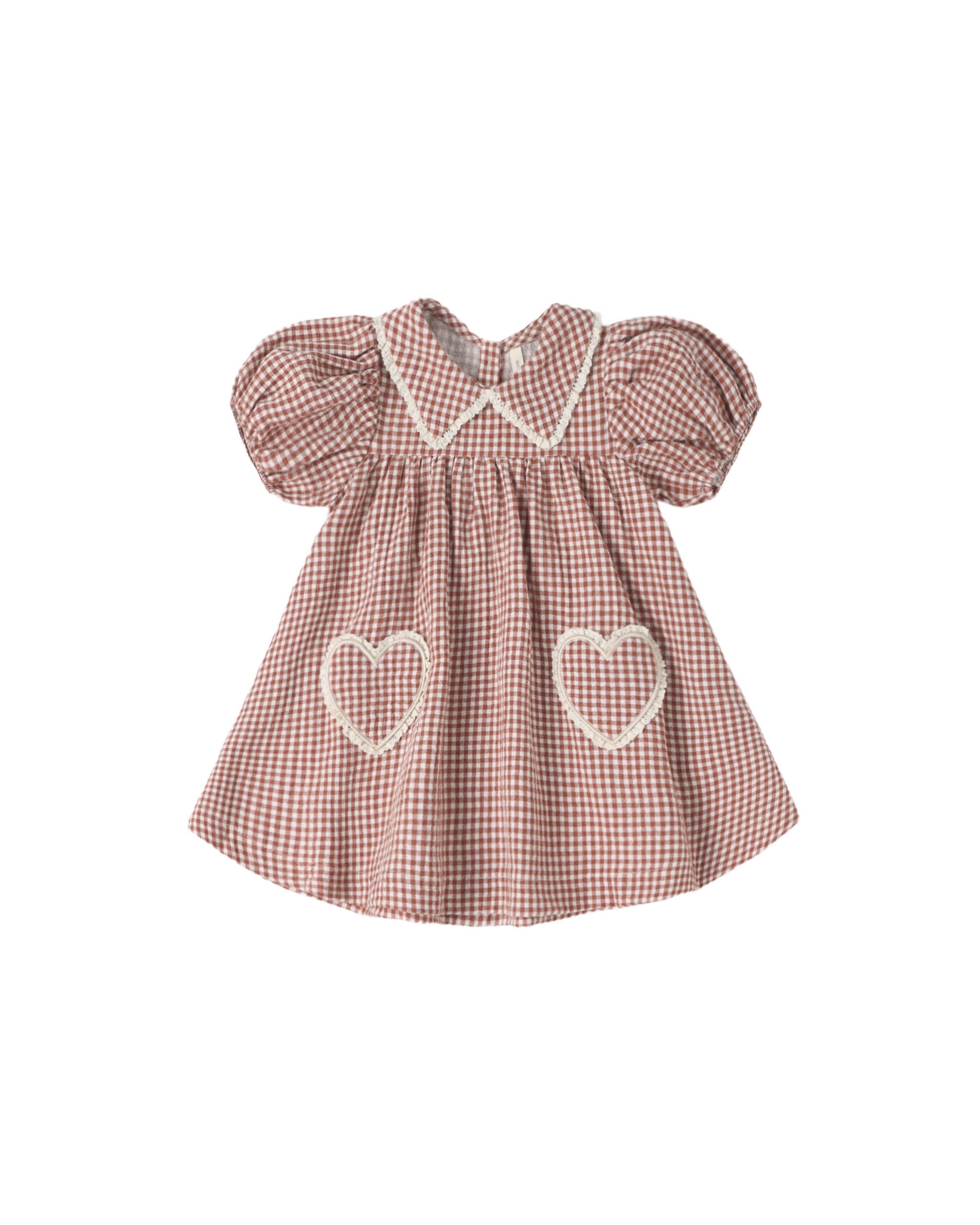 Quincy Mae Coraline Dress || Red Gingham