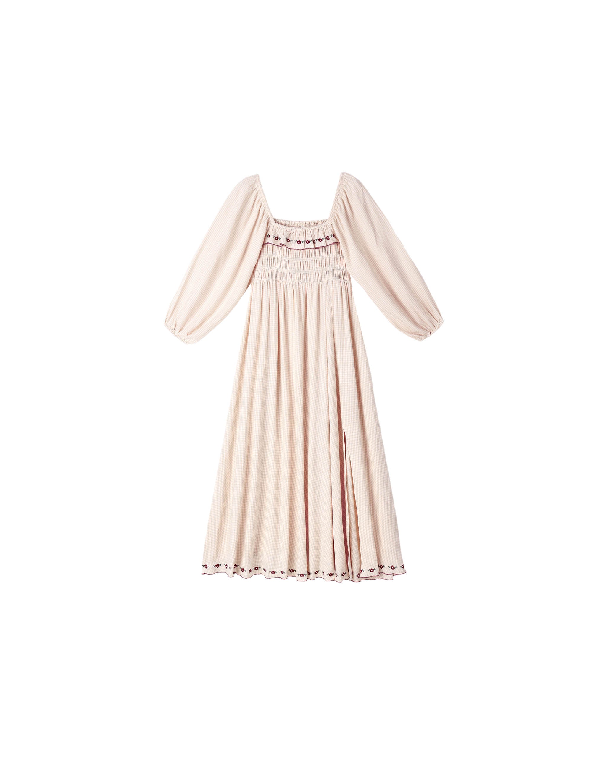 Rylee + Cru Magnolia Dress || Petal Gingham