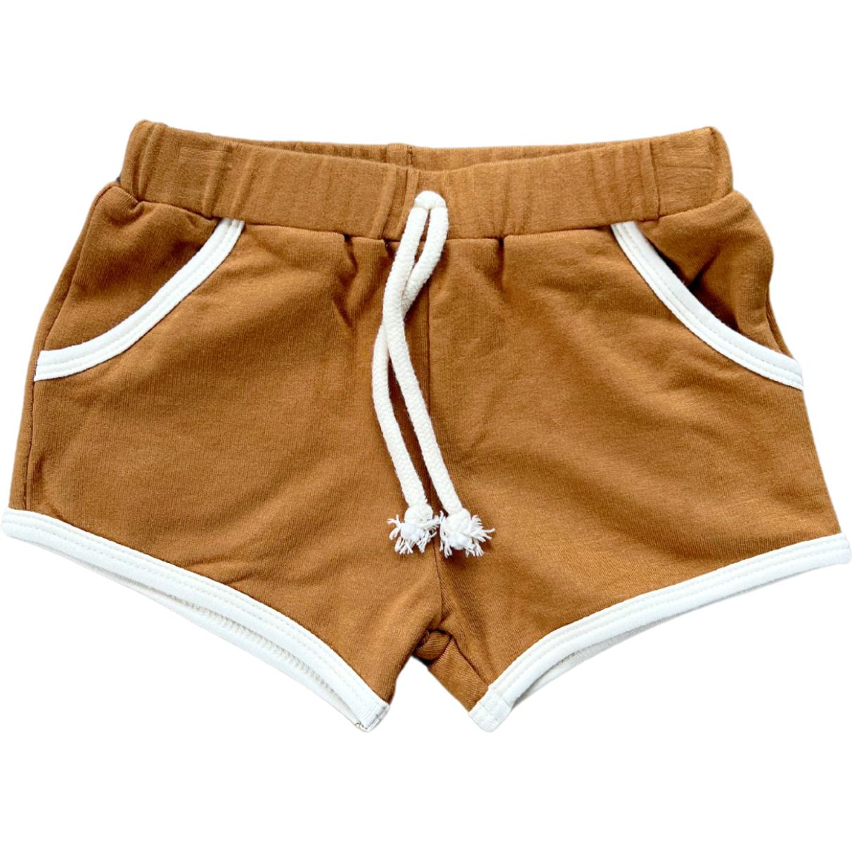 Babysprouts Retro Shorts | Toffee