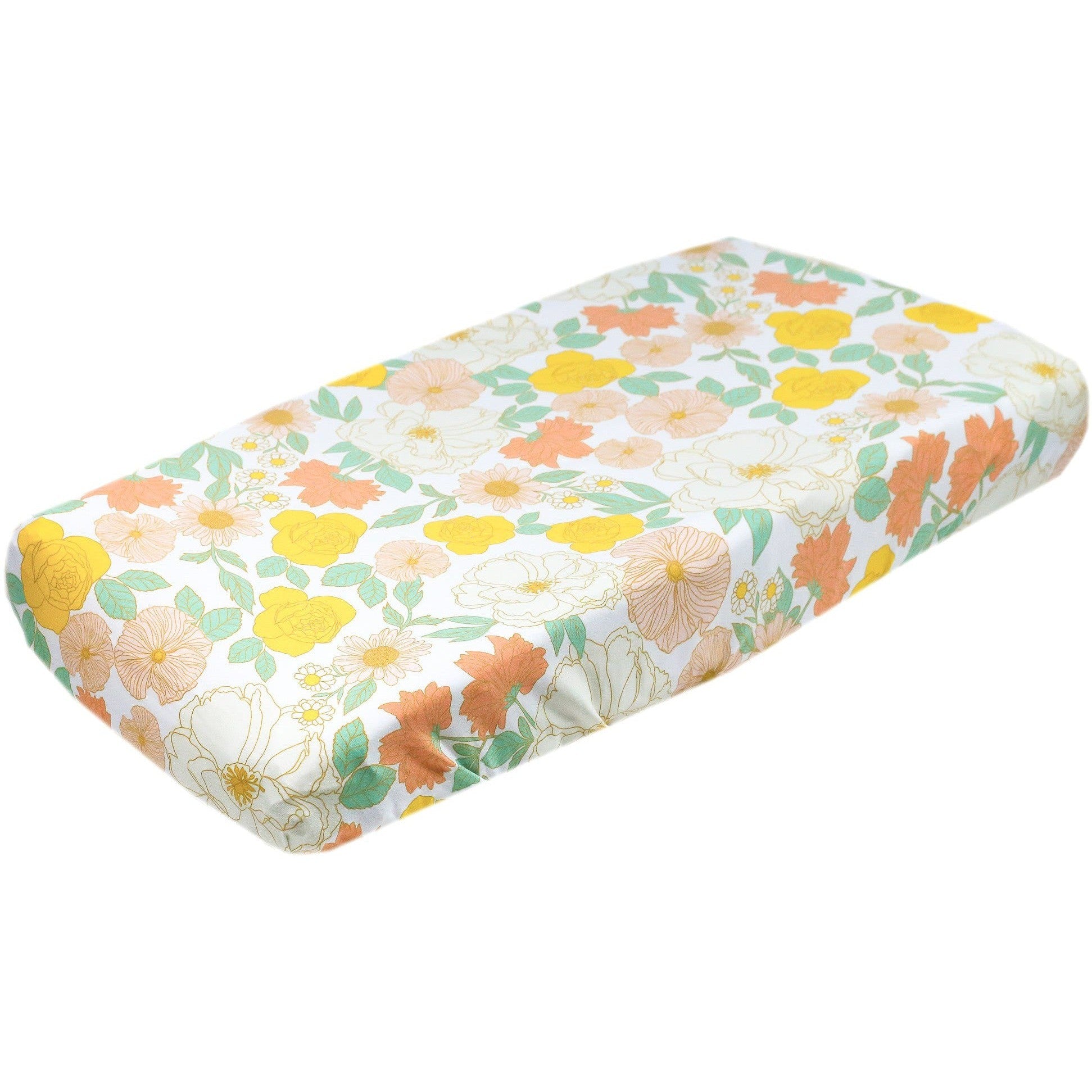 Copper Pearl Premium Knit Diaper Changing Pad Cover | Rose