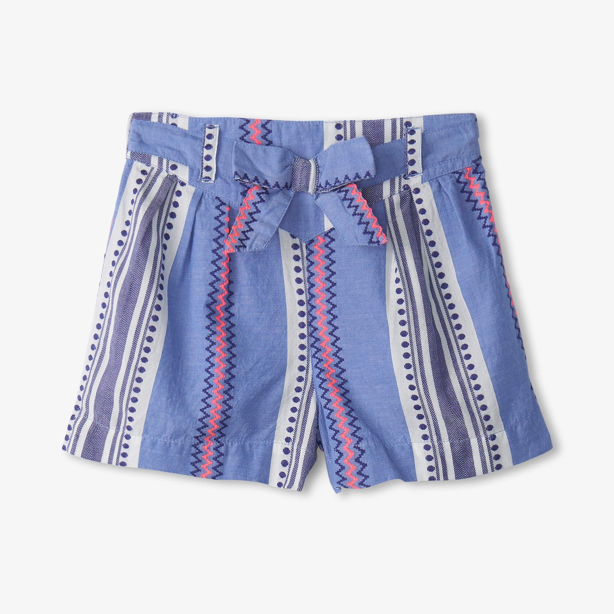 Hatley Boho Stripe Paper Bag Shorts