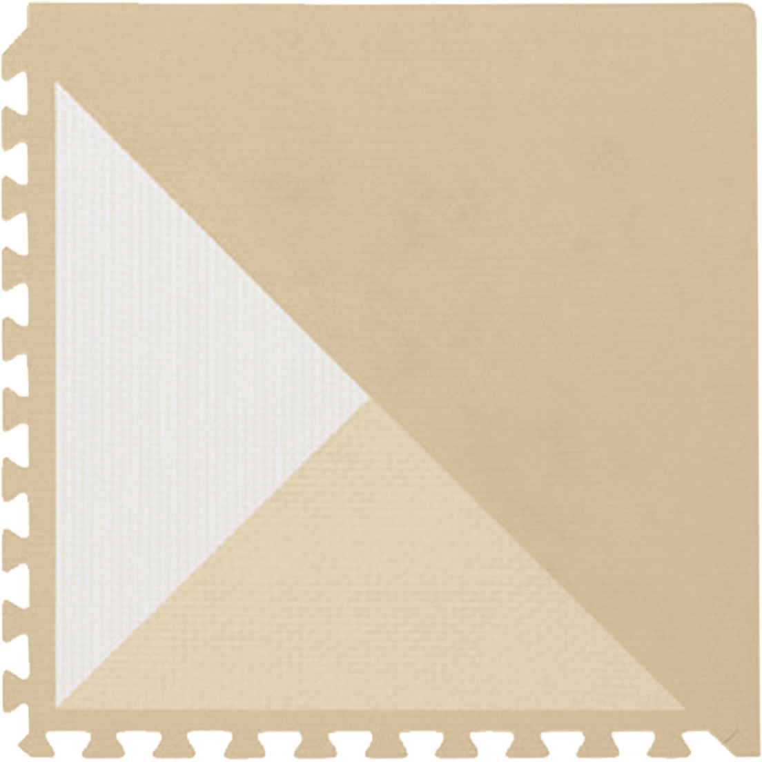 Toddlekind Premium Foam Playmats | Kyte - Wheat