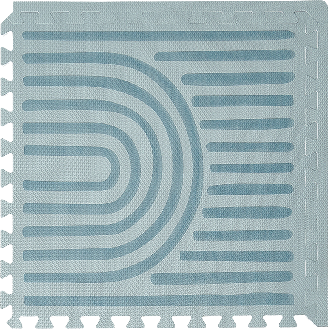 Toddlekind Premium Foam Playmats | Linear - Mineral