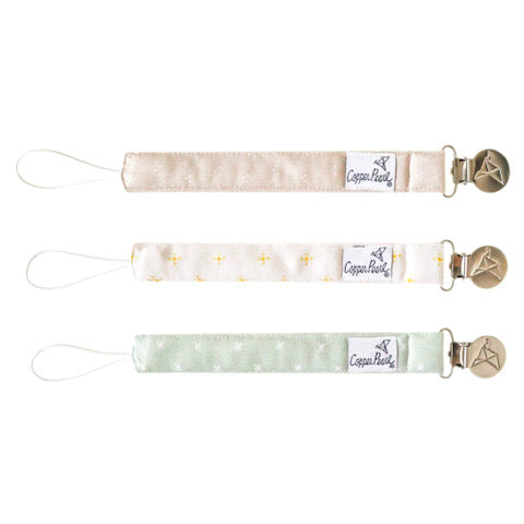 Copper Pearl Binky Clips | Santa Fe