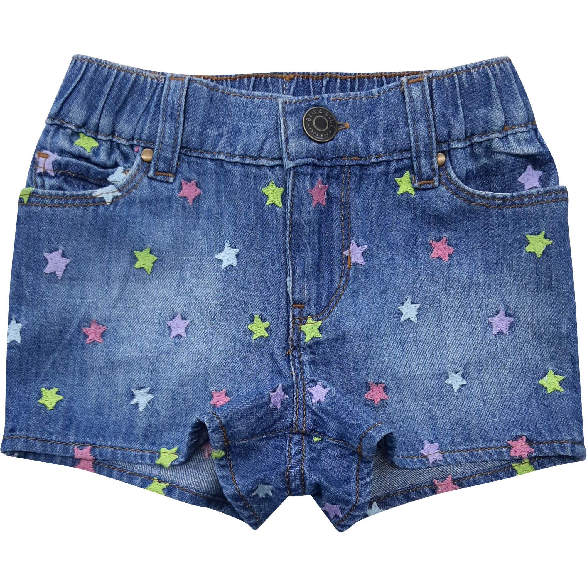Blu & Blue Bitsy Shorts