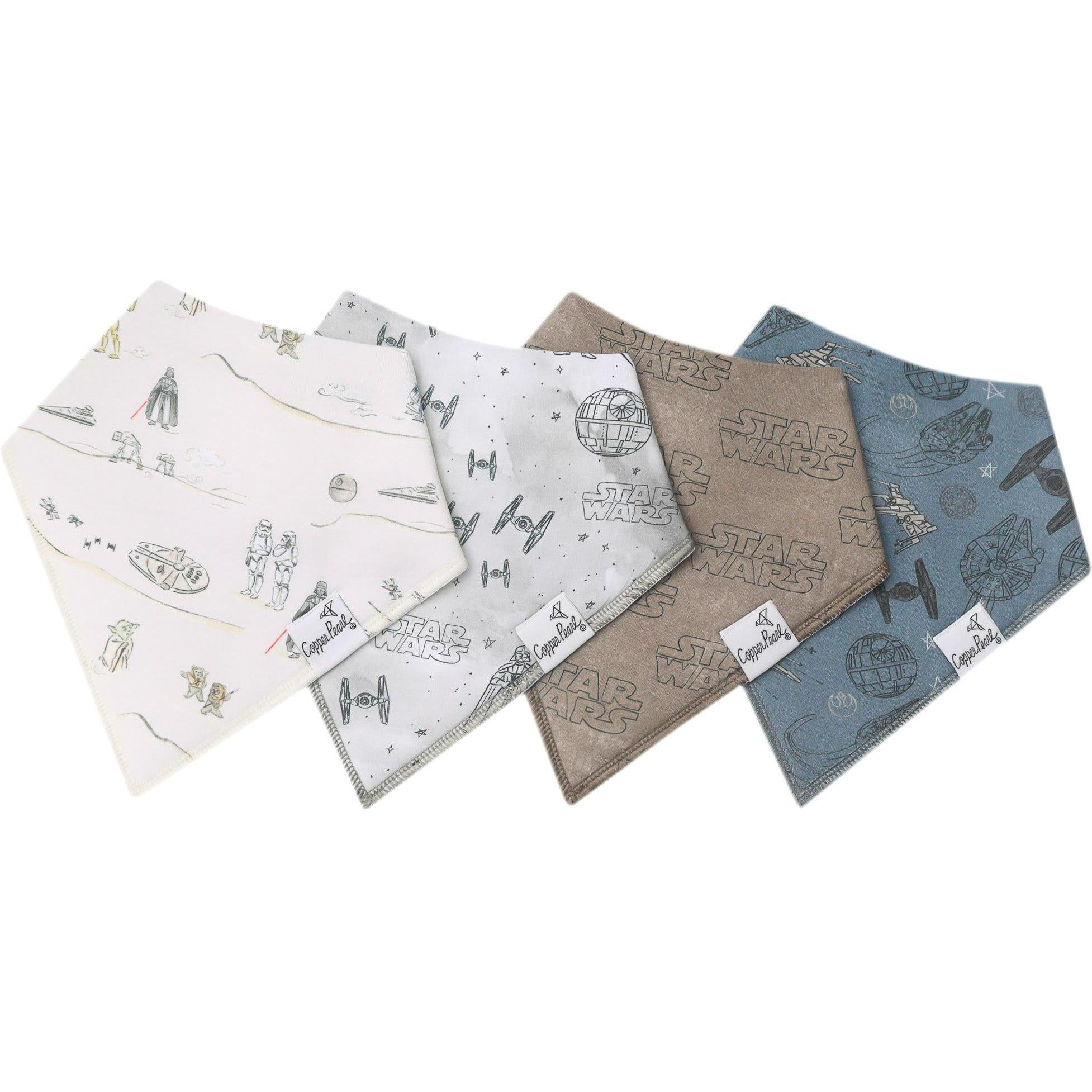 Copper Pearl Baby Bandana Bibs | Tatooine™