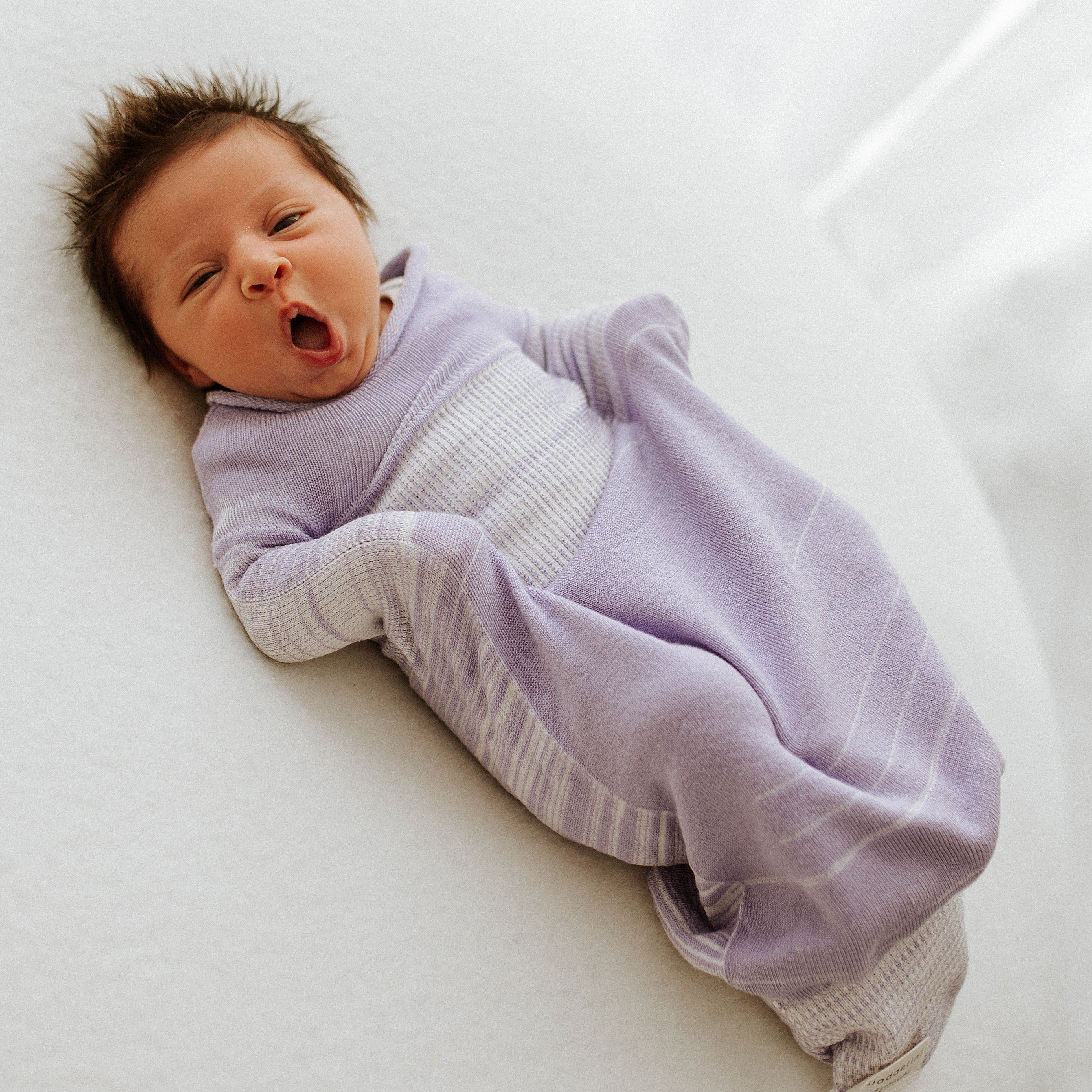Swaddelini Bamboo Lavender Swaddle Sleep Sack