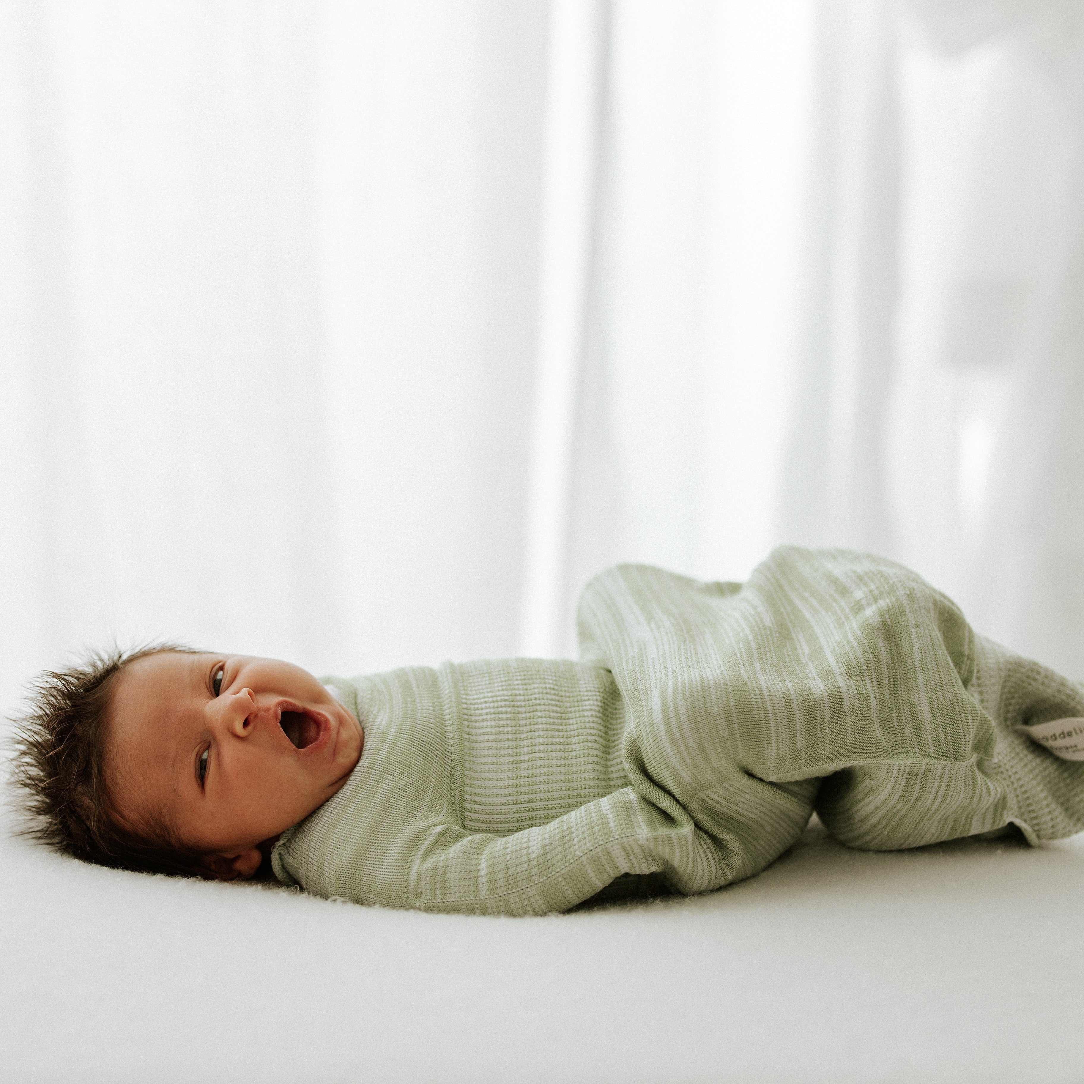 Swaddelini Bamboo Mint Swaddle Sleep Sack