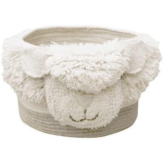 Lorena Canals Woolable Basket Pink Nose Sheep