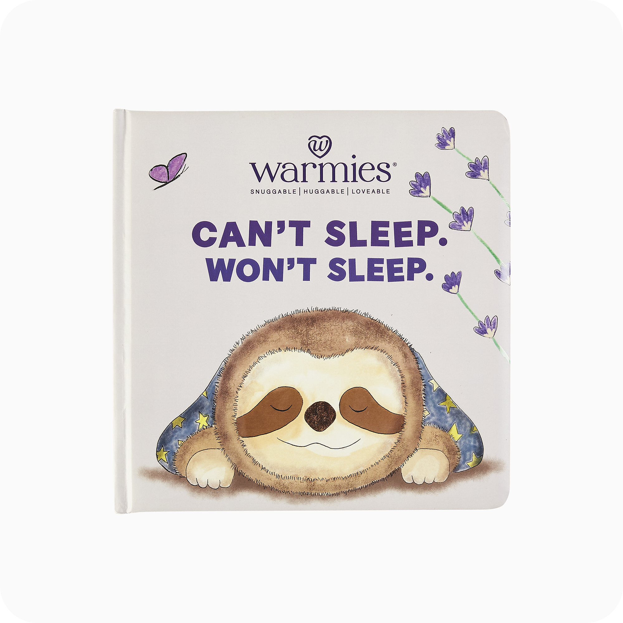 Warmies Can't Sleep. Won't Sleep. Board Book