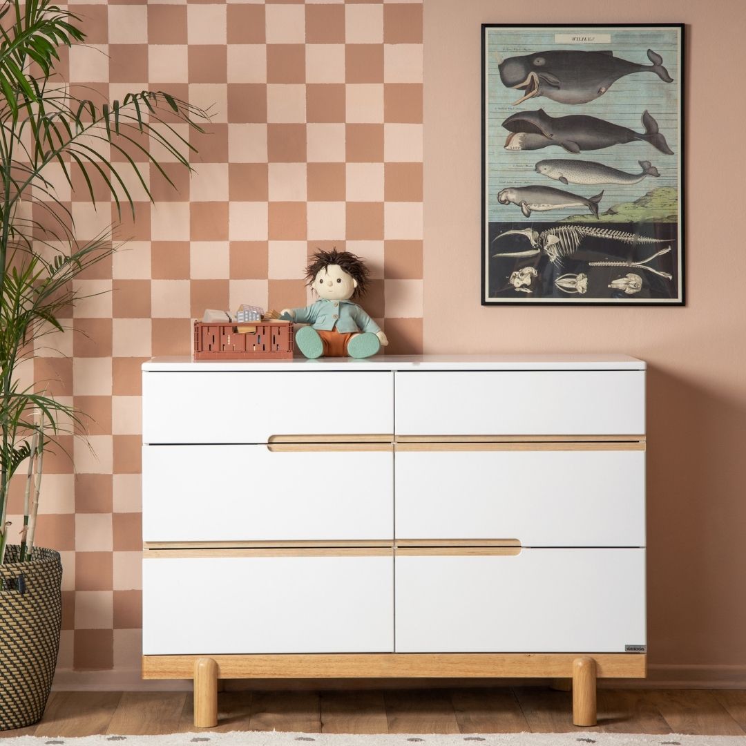 Dadada Bliss 6-Drawer Nursery Dresser