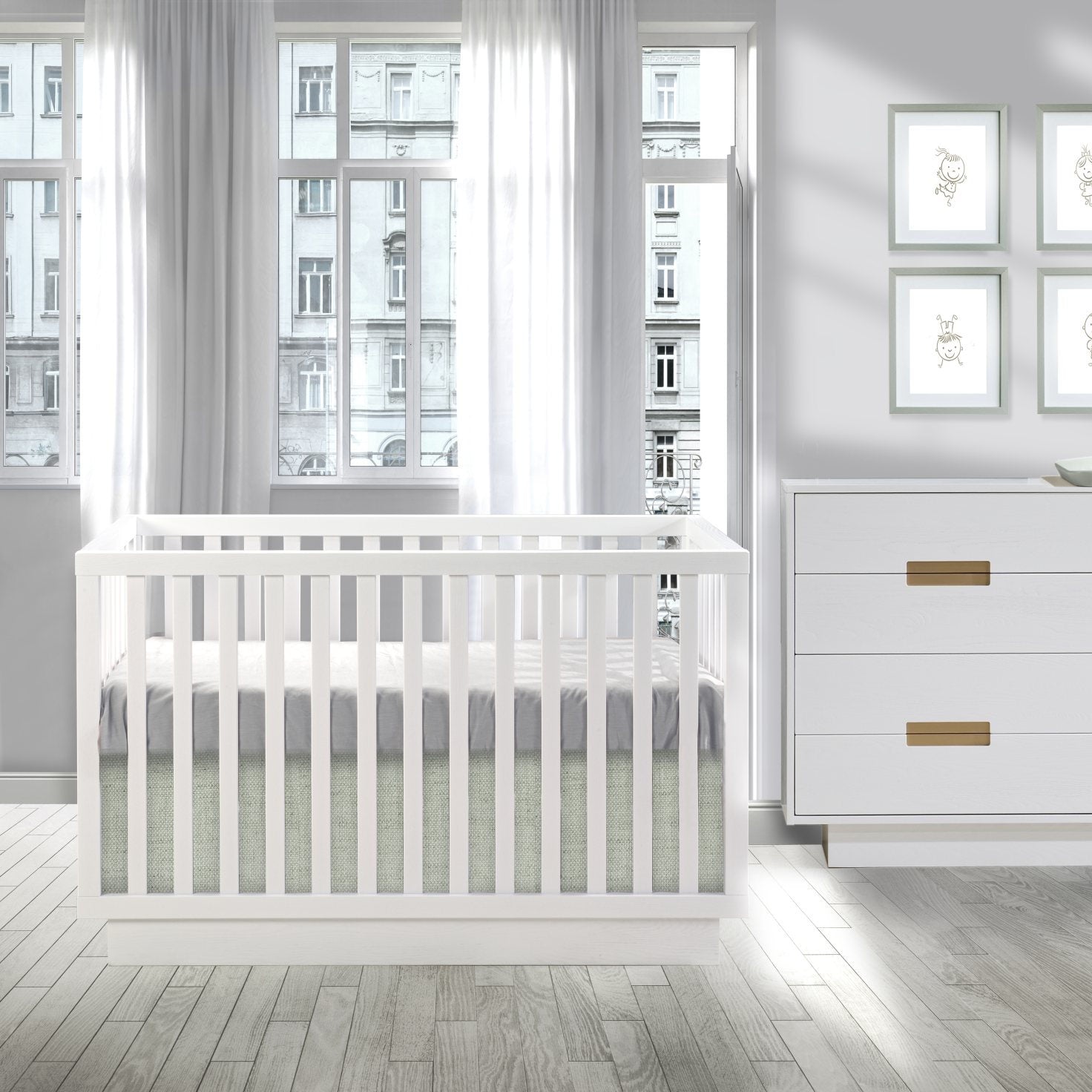 Natart Como Classic Crib