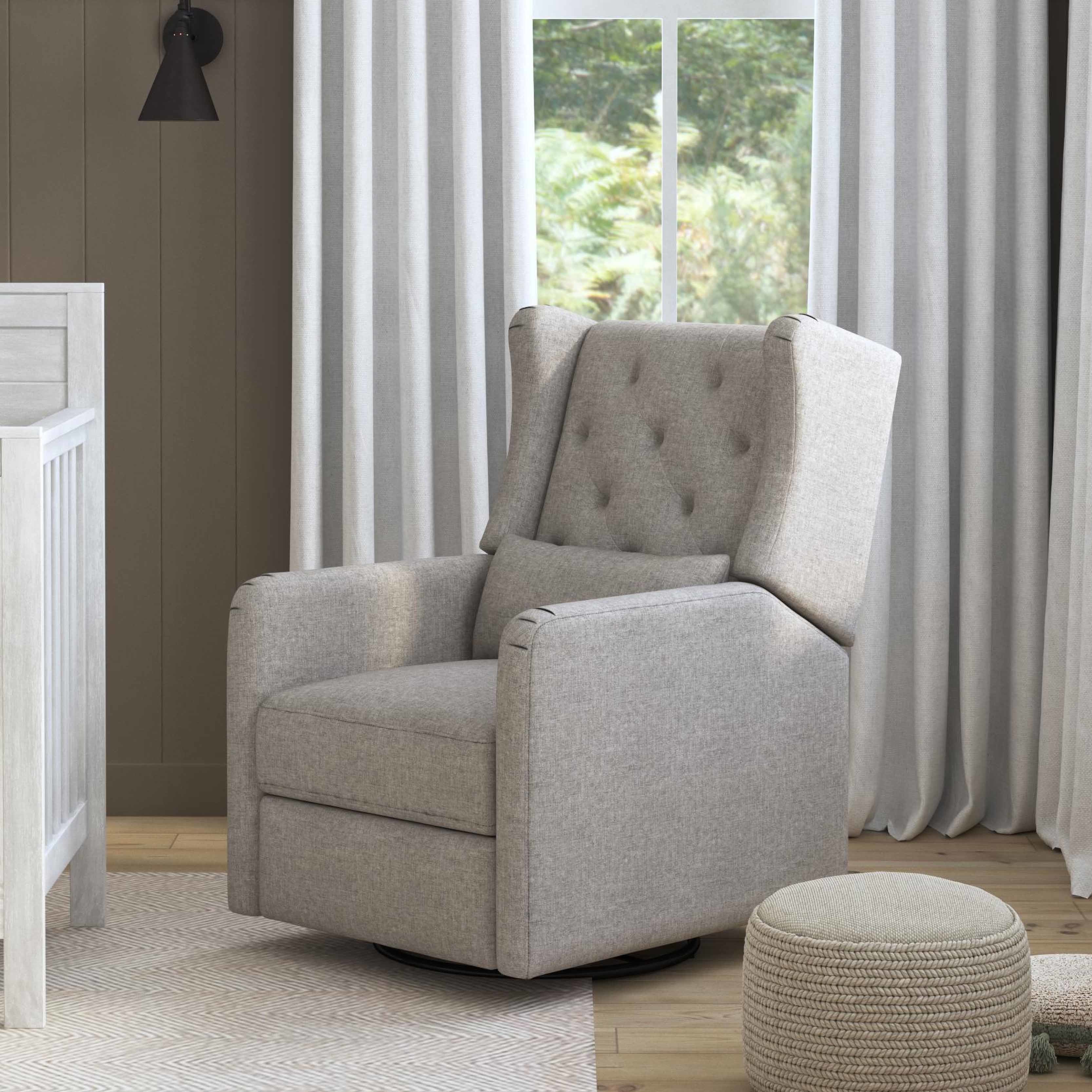 DaVinci Everly Recliner and Swivel Glider | Eco-Friendly Water Repellent & Stain Resistant Fabric