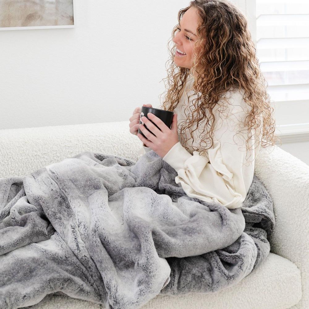 Saranoni Grand Faux Fur Sleeping Bag | Snow Fox
